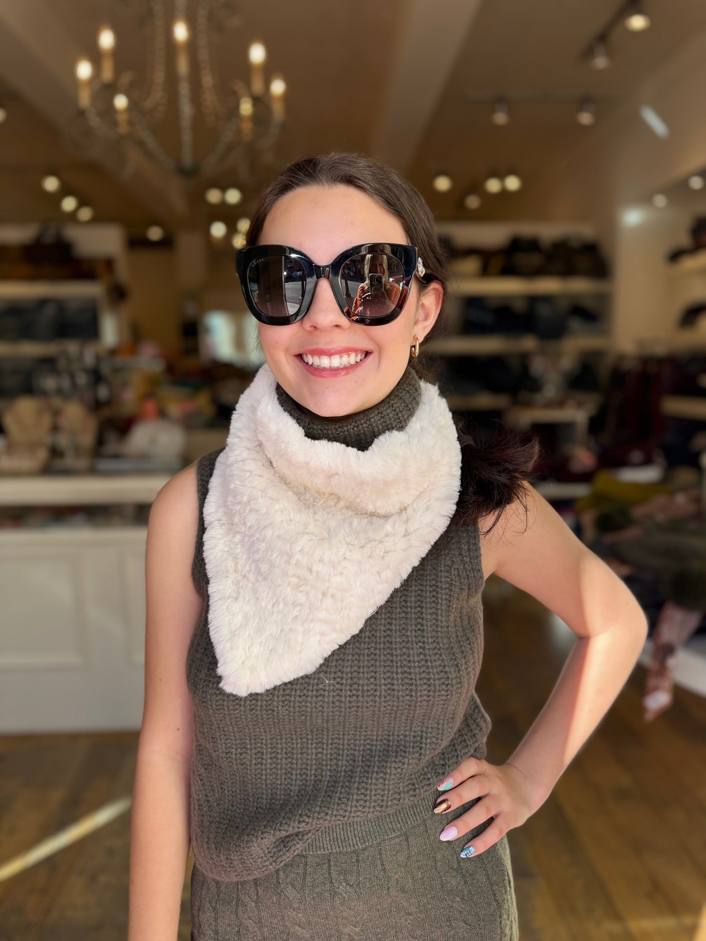 Jocelyn Faux Bandana