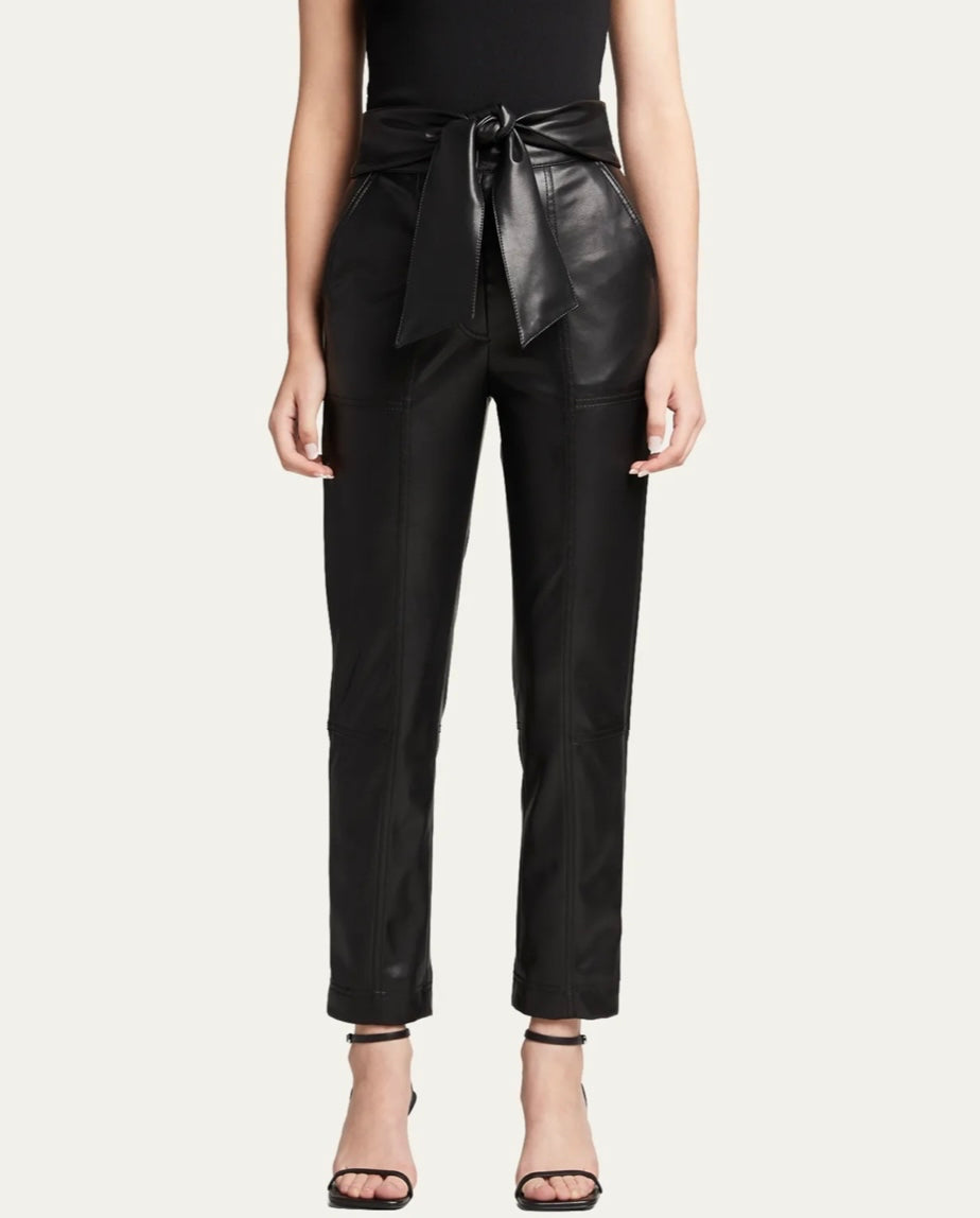 Jonathan Simkhai Tessa Vegan Leather Pant