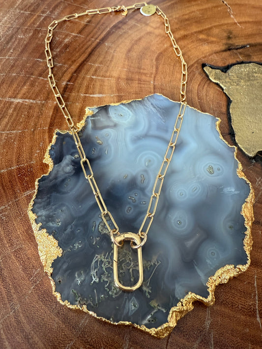 Cristina V 21” Oval Connector Necklace
