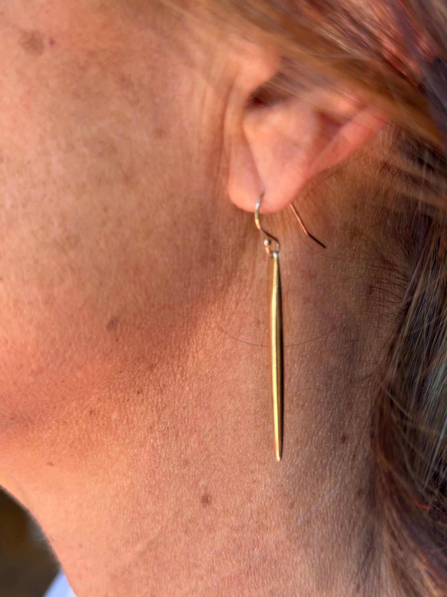 Ruby & Violet Spike Earrings