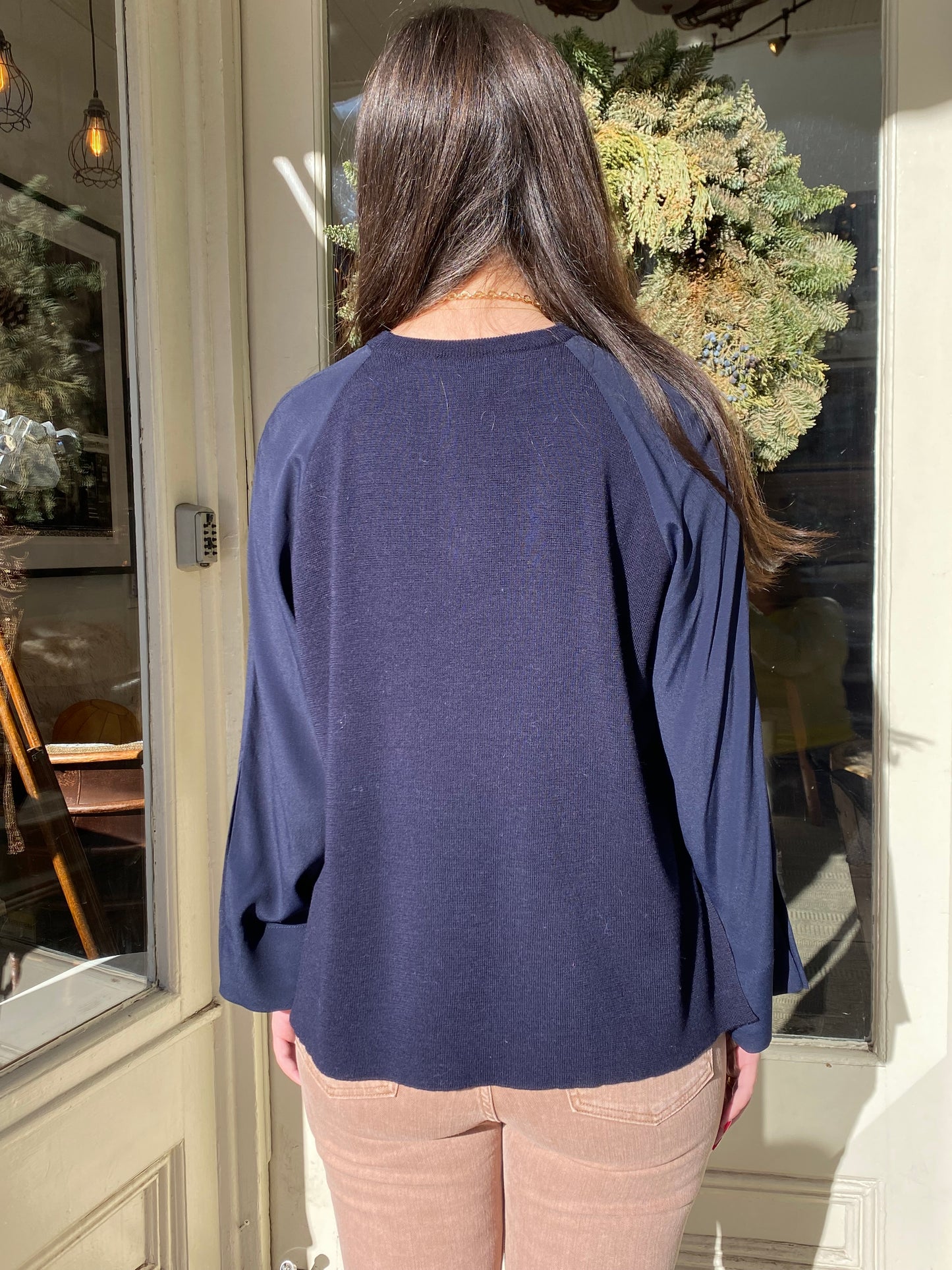 Nude Arm Detail Sweater