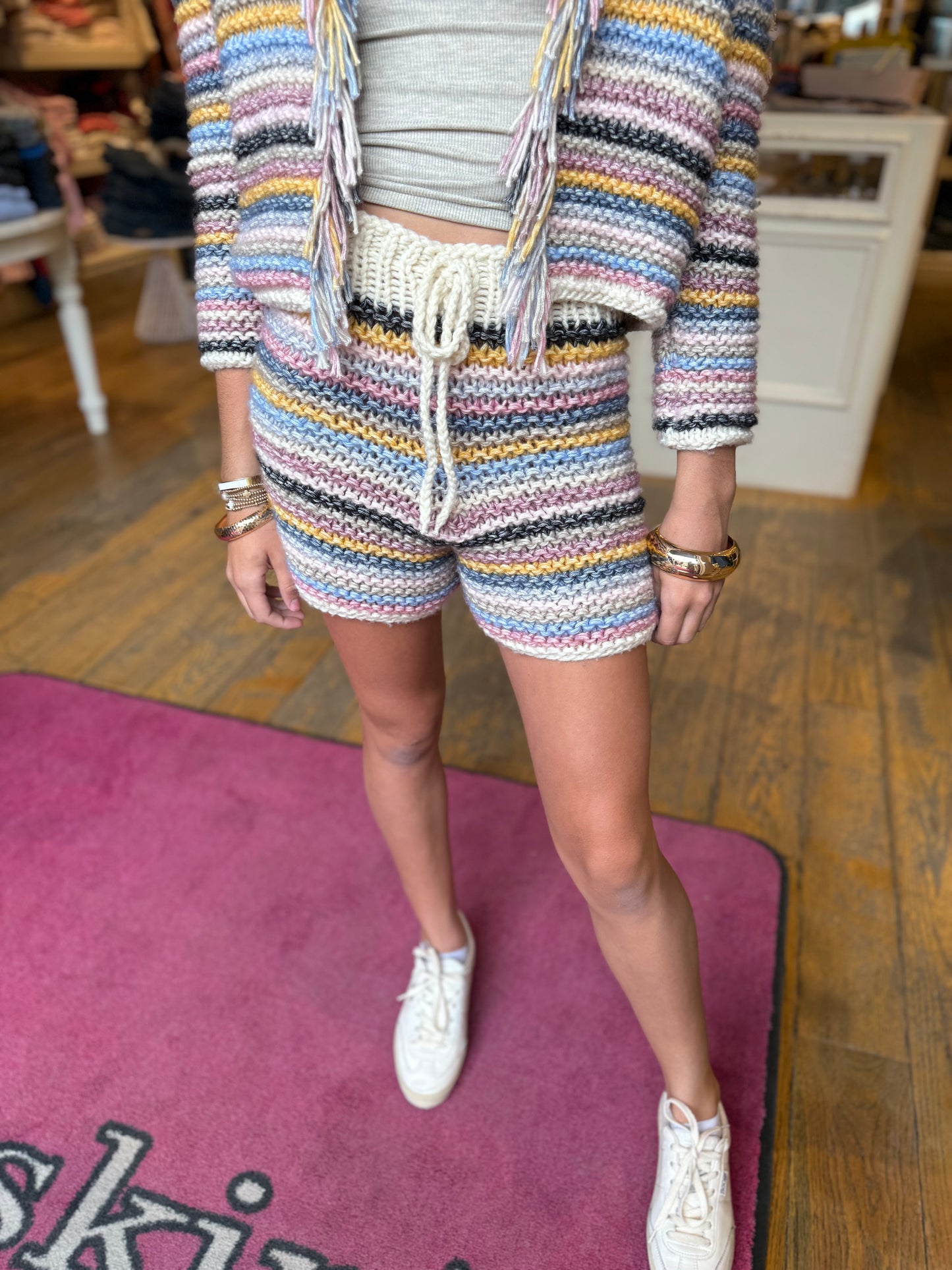 Maiami Stripe Shorts