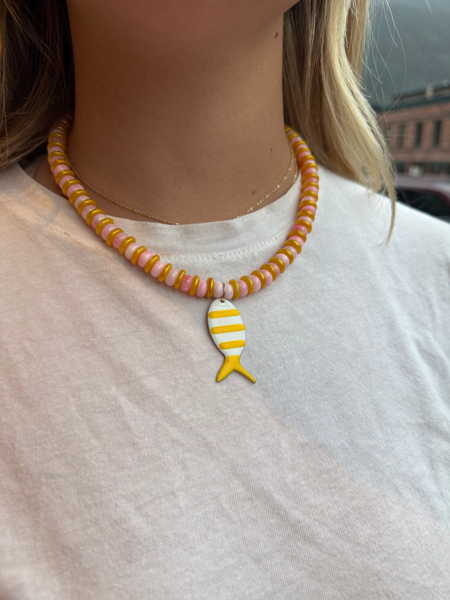 Cristina V Fish Necklace