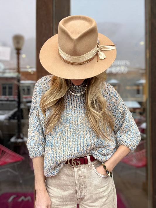 Maiami Boucle S/S Top