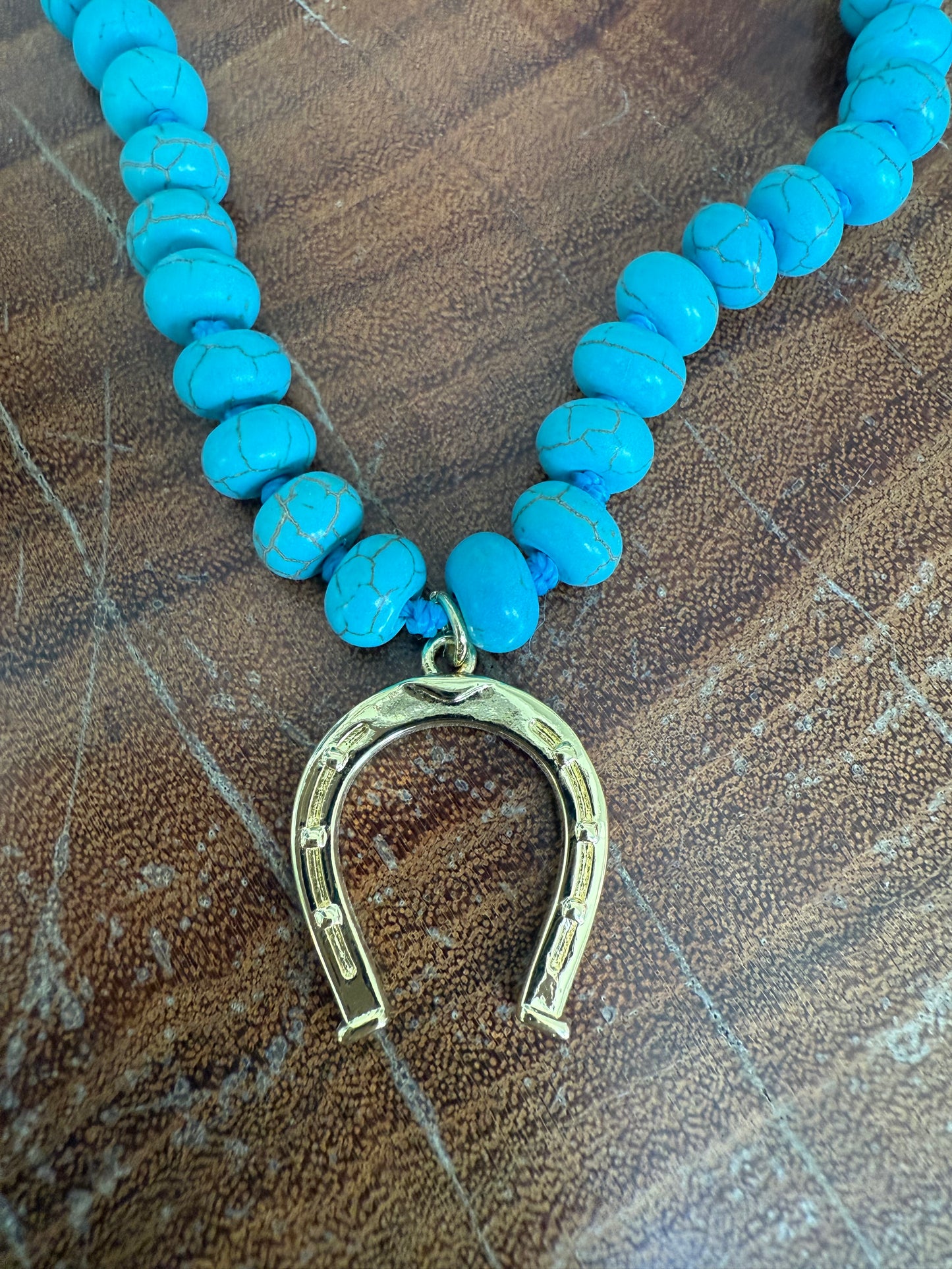 Gems by SJ Horseshoe Necklace
