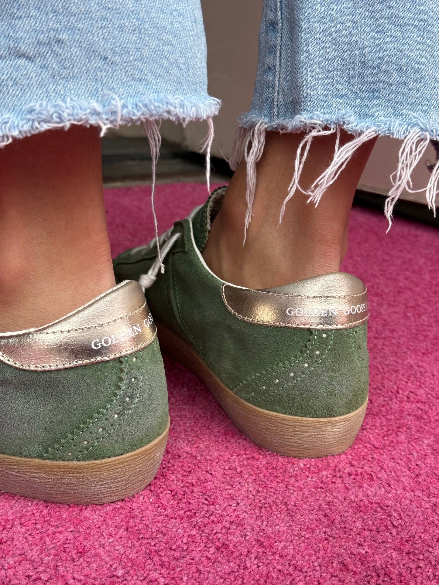 Golden Goose Green Superstar