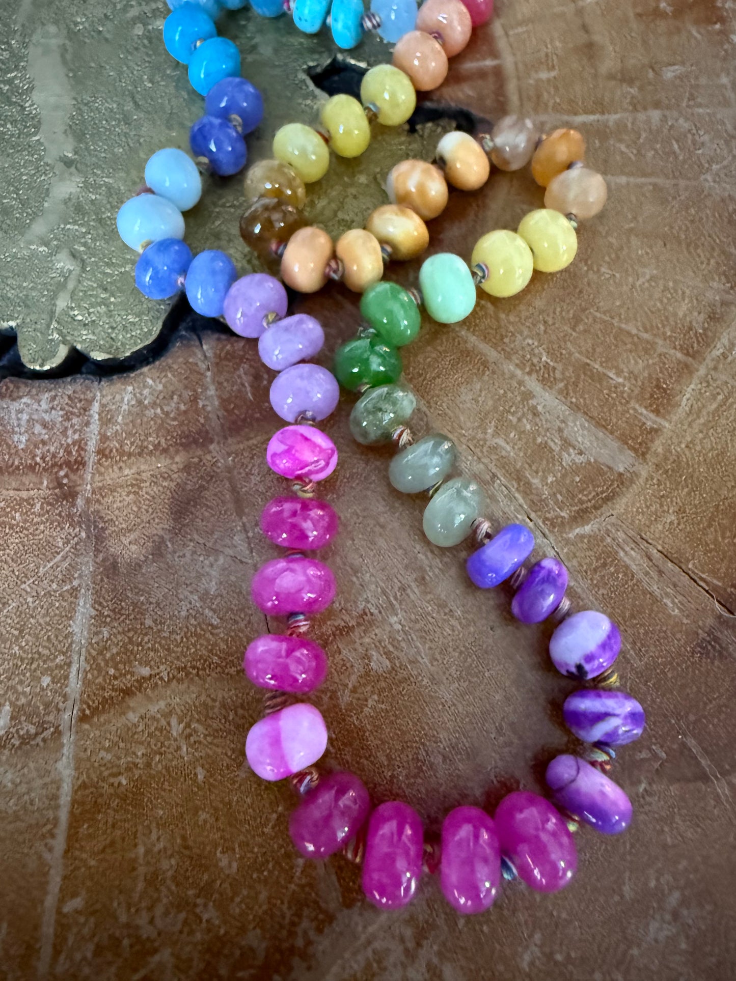 Gems by SJ Colorful Bead Necklace