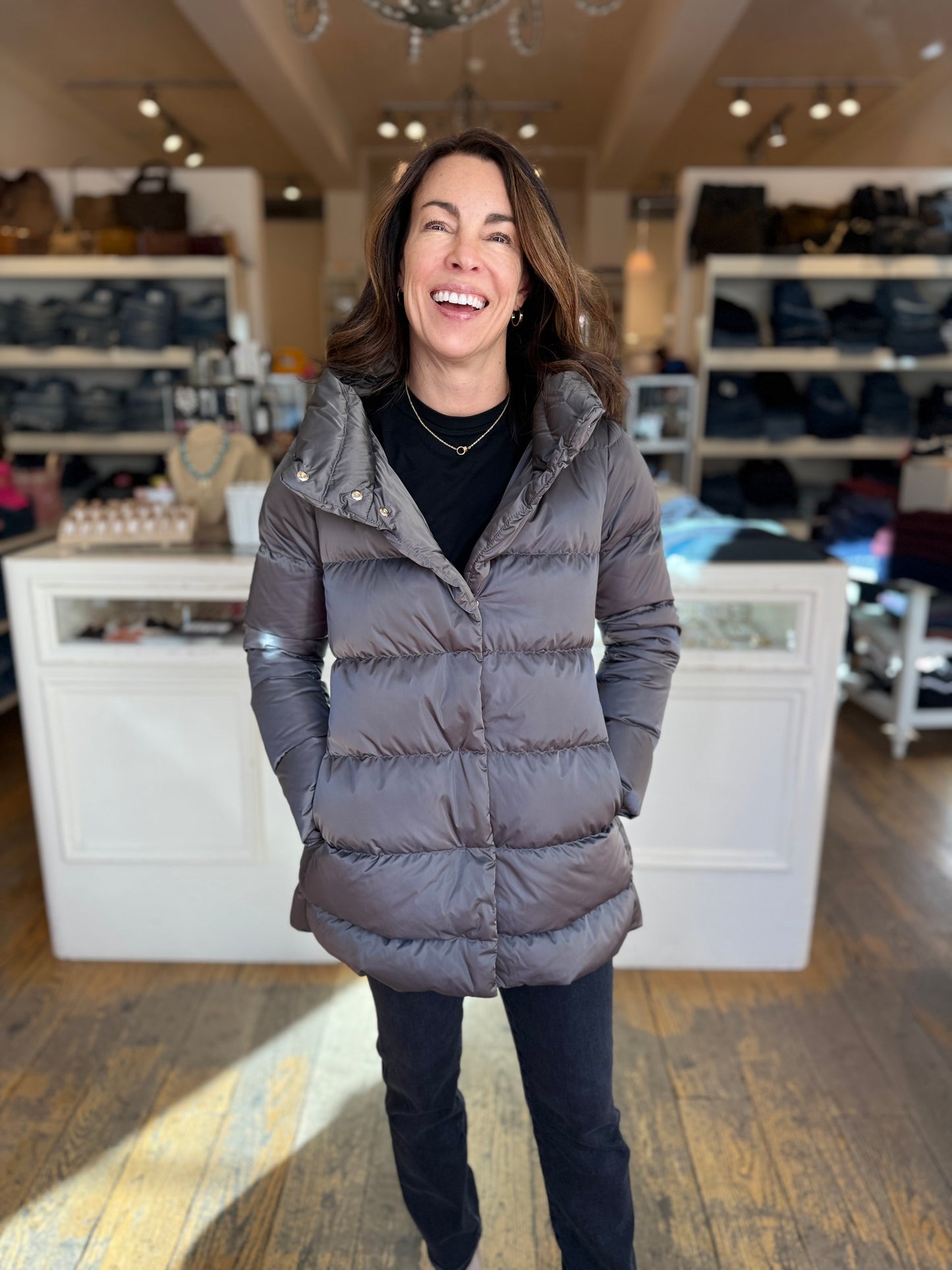 Herno Sateen Dickey Jacket