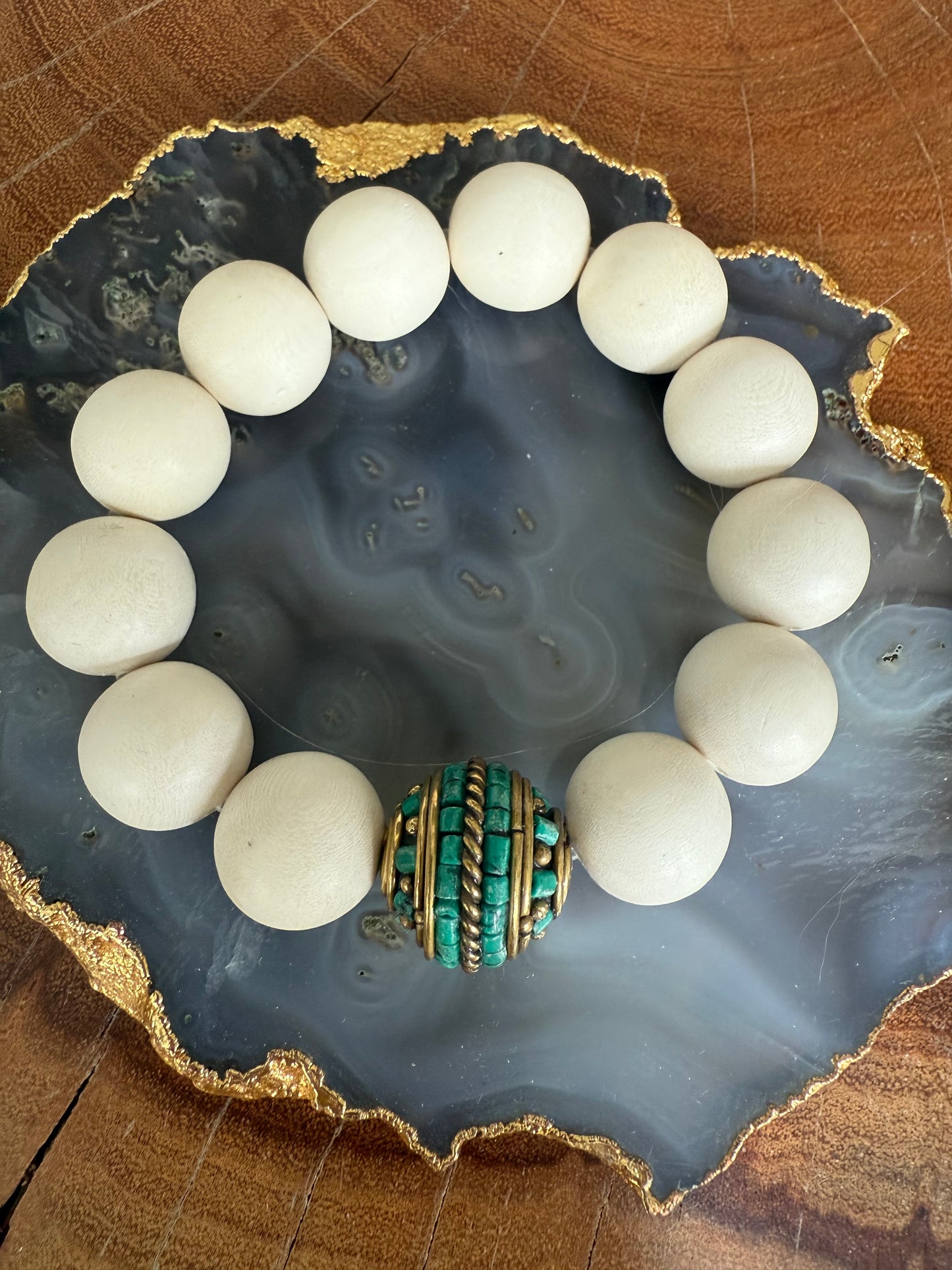 Lauren Amble Turquoise Inlay Bracelet