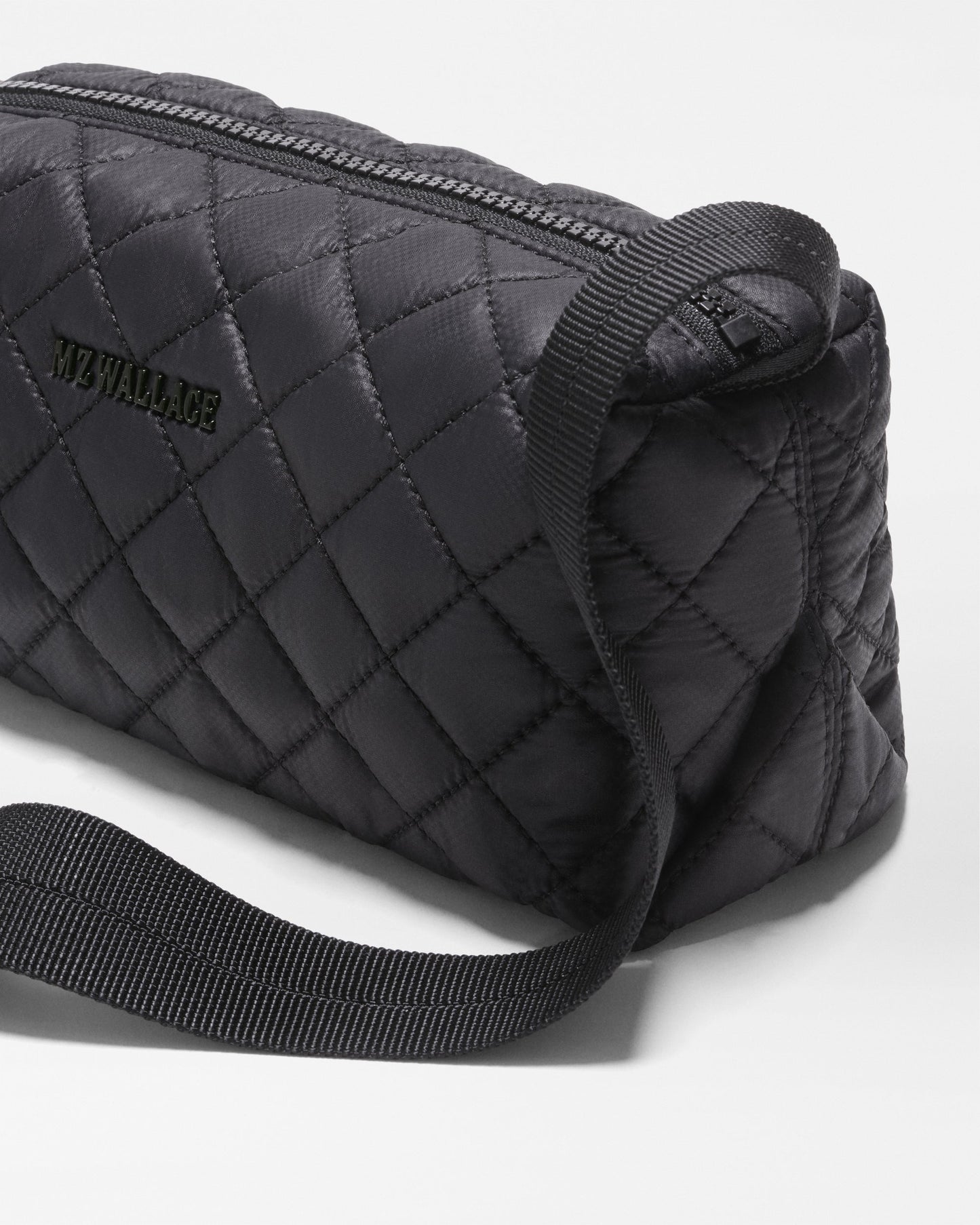 MZ Metro East West Crossbody in Black, interior view