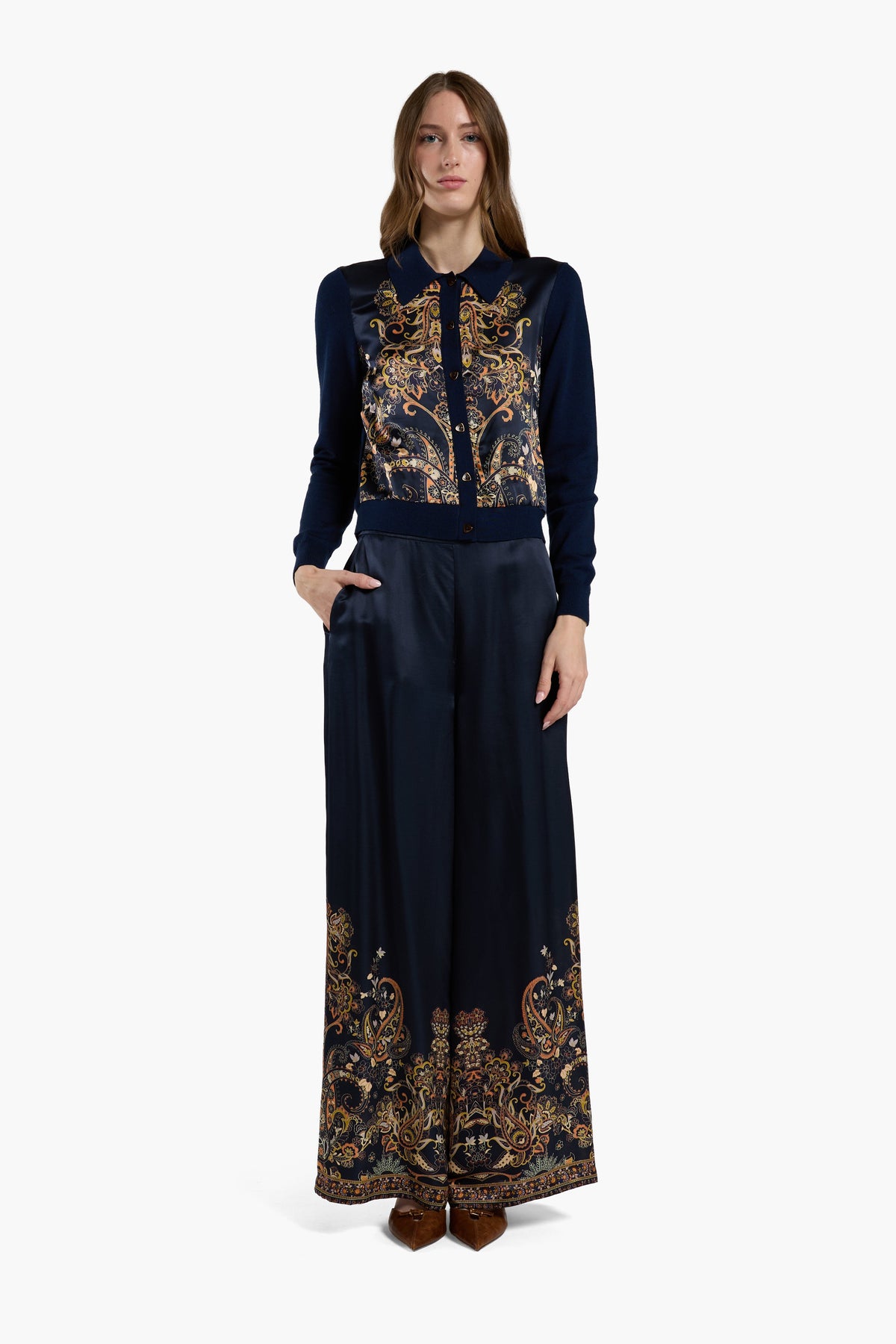 Christy Lynn Marta Pant in Montara Navy, alternate view