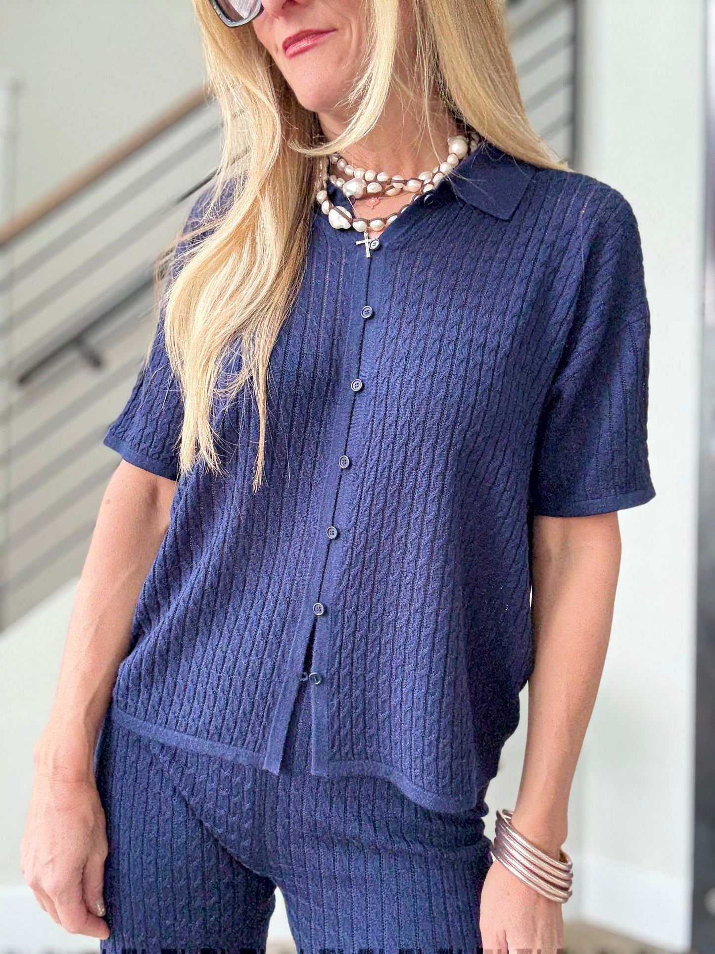 Naadam Pointelle Top