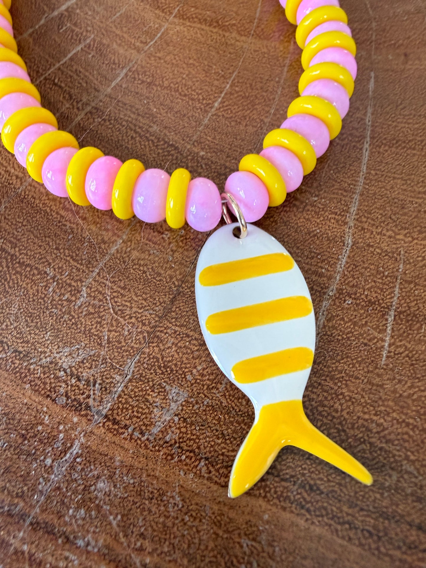 Cristina V Ceramic Fish Necklace