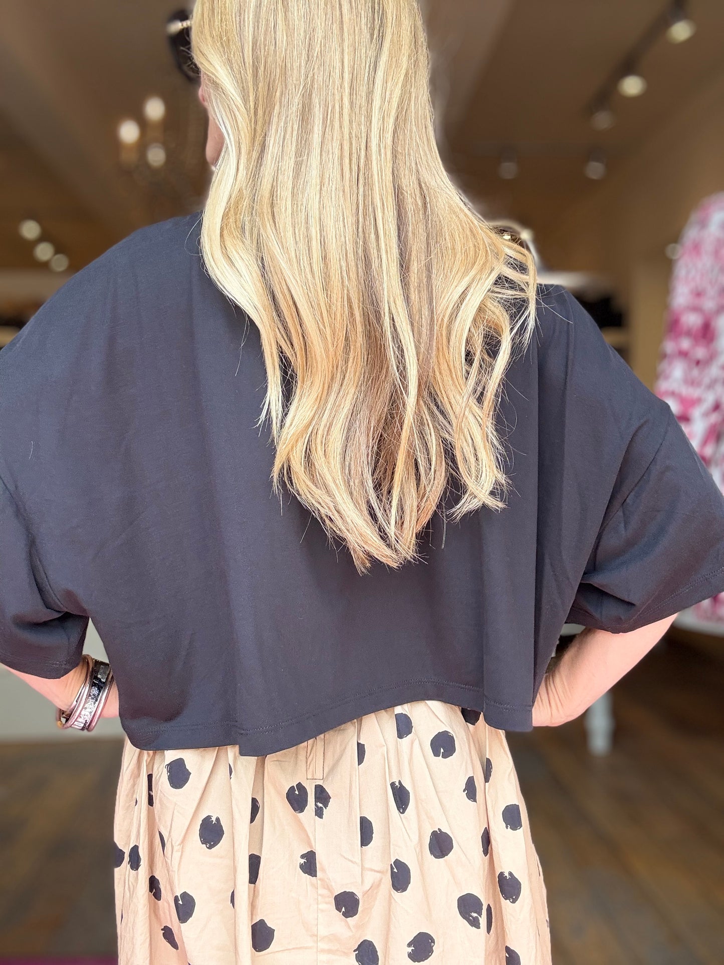 Sablyn Daria Cropped Tee