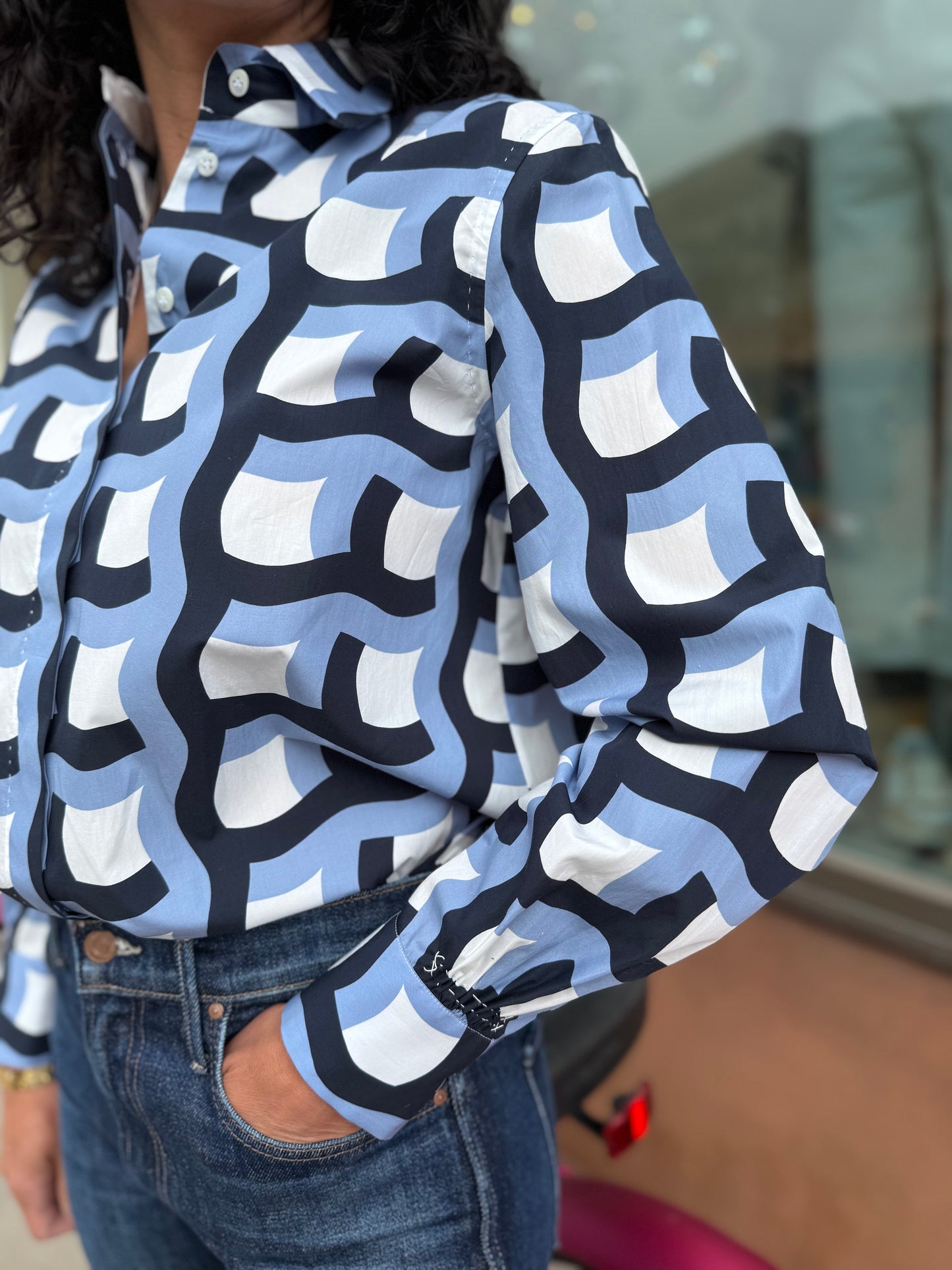 Le Sarte Wave Blouse