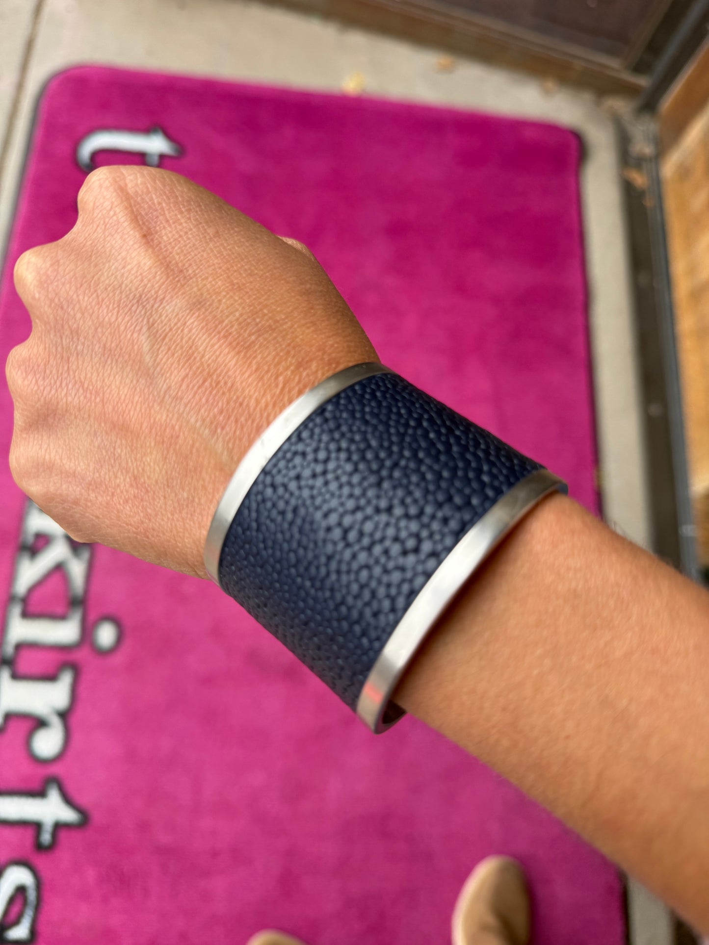 Hyde Forty-Seven Large Leather Band