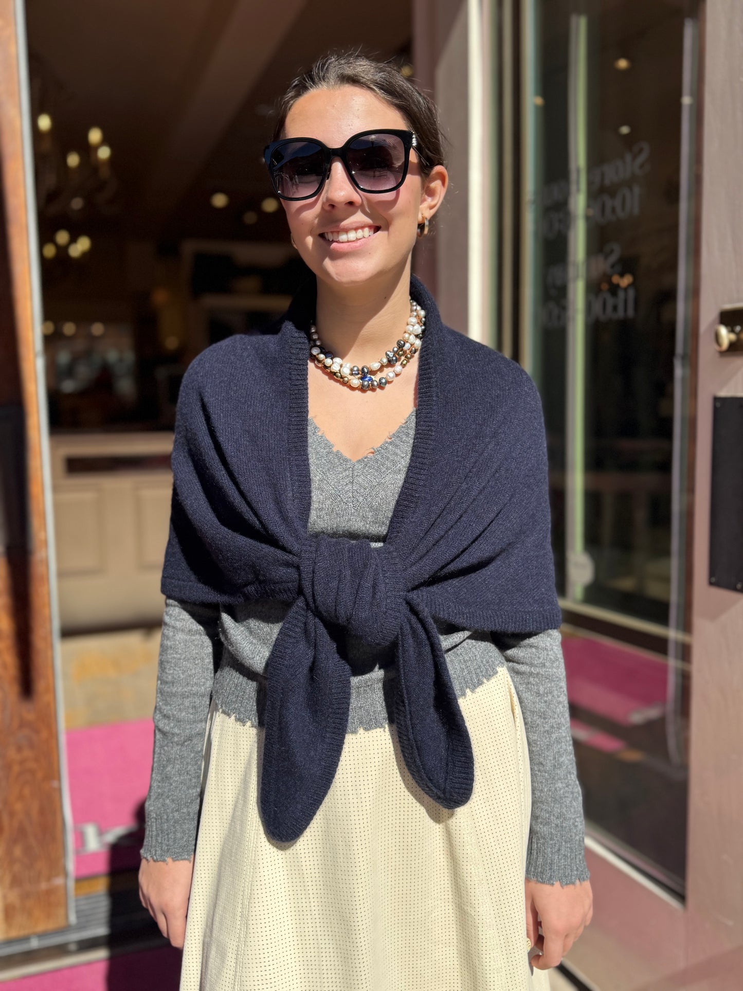 W+W Triangle Scarf