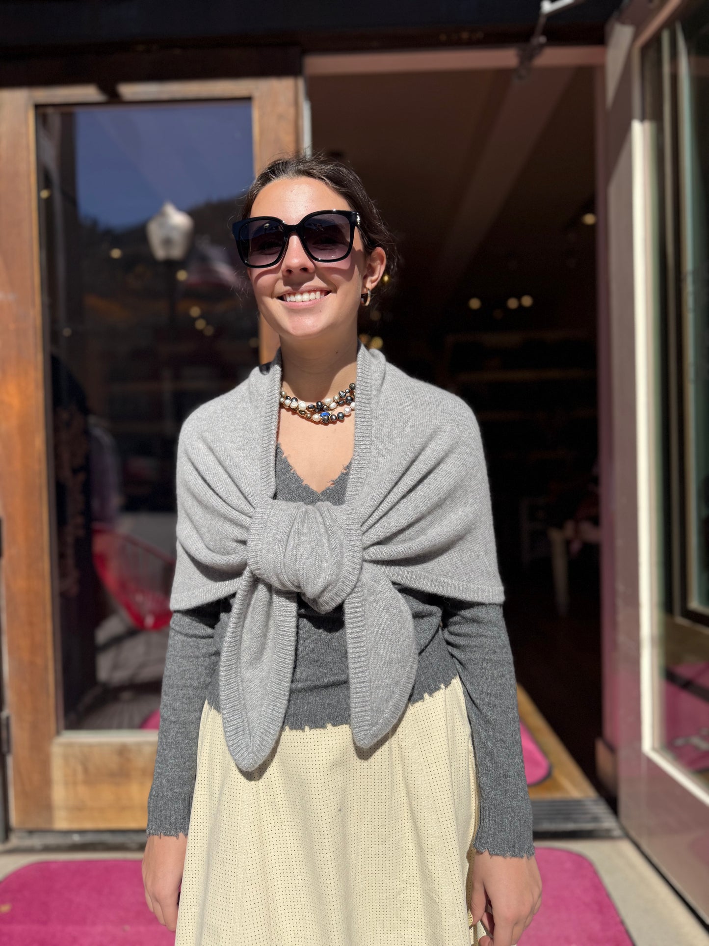 W+W Triangle Scarf