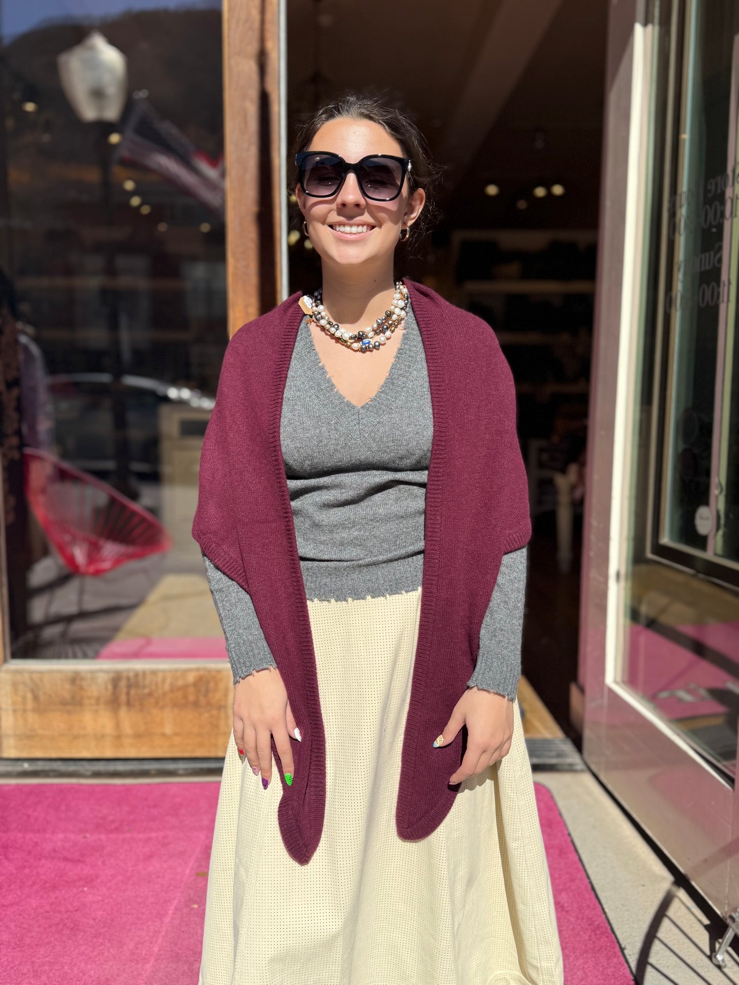 W+W Triangle Scarf