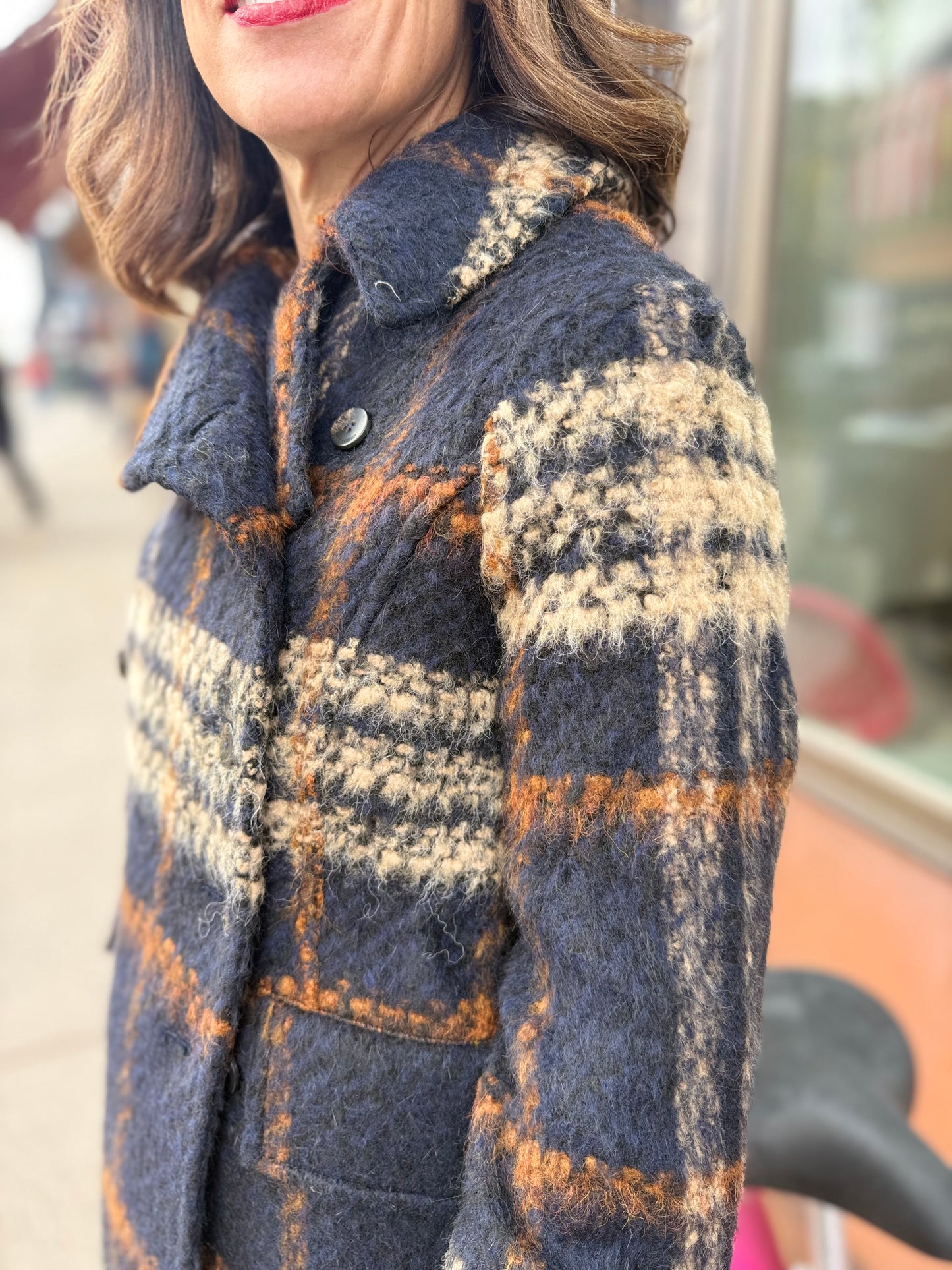 Hannes Plaid Jacket
