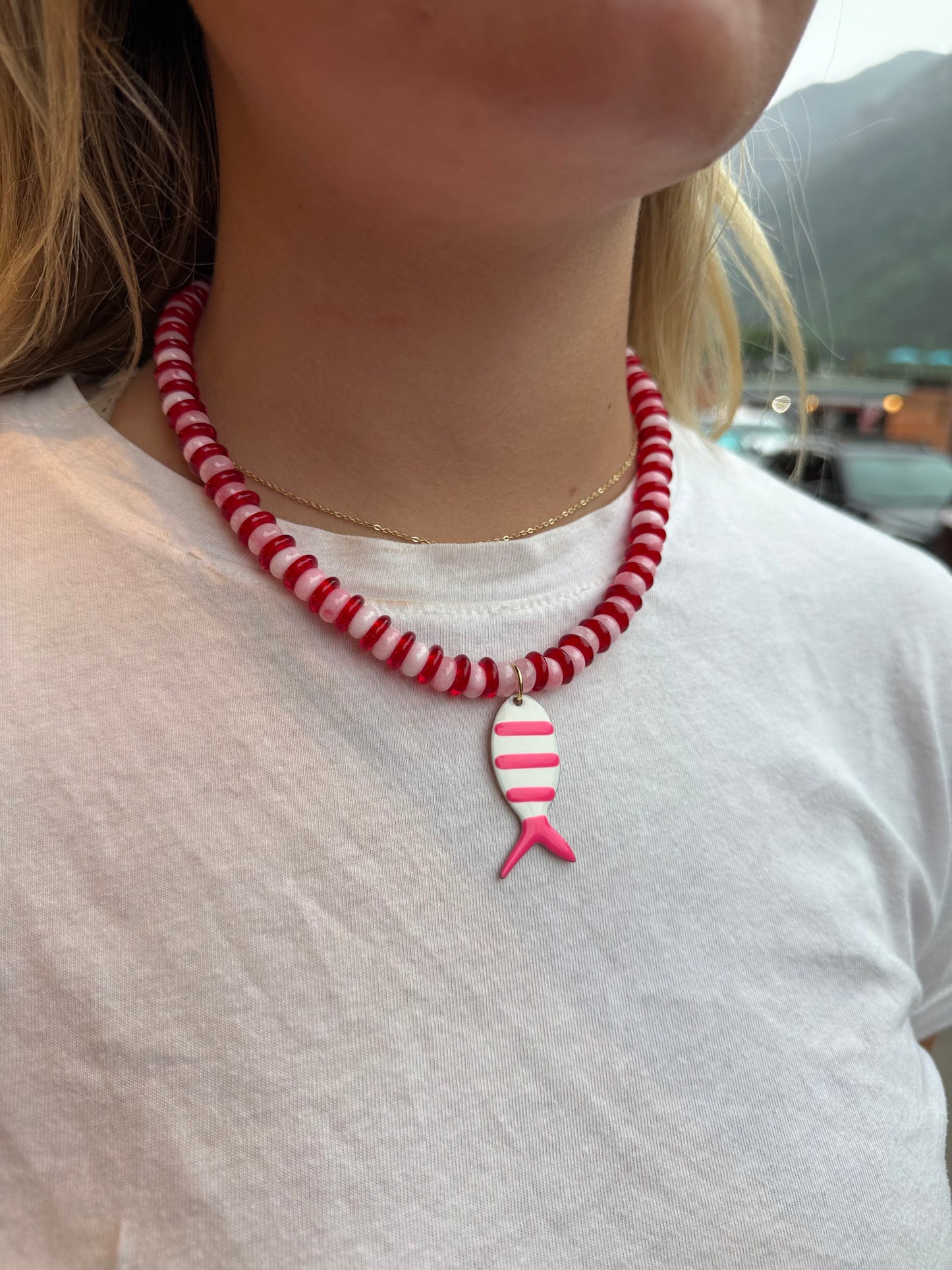 Cristina V Fish Necklace