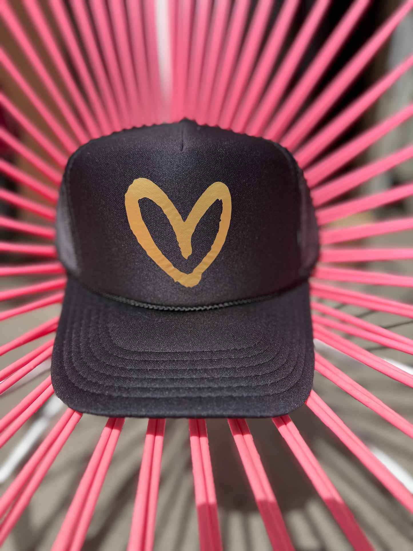 House of Shan Heart Hat