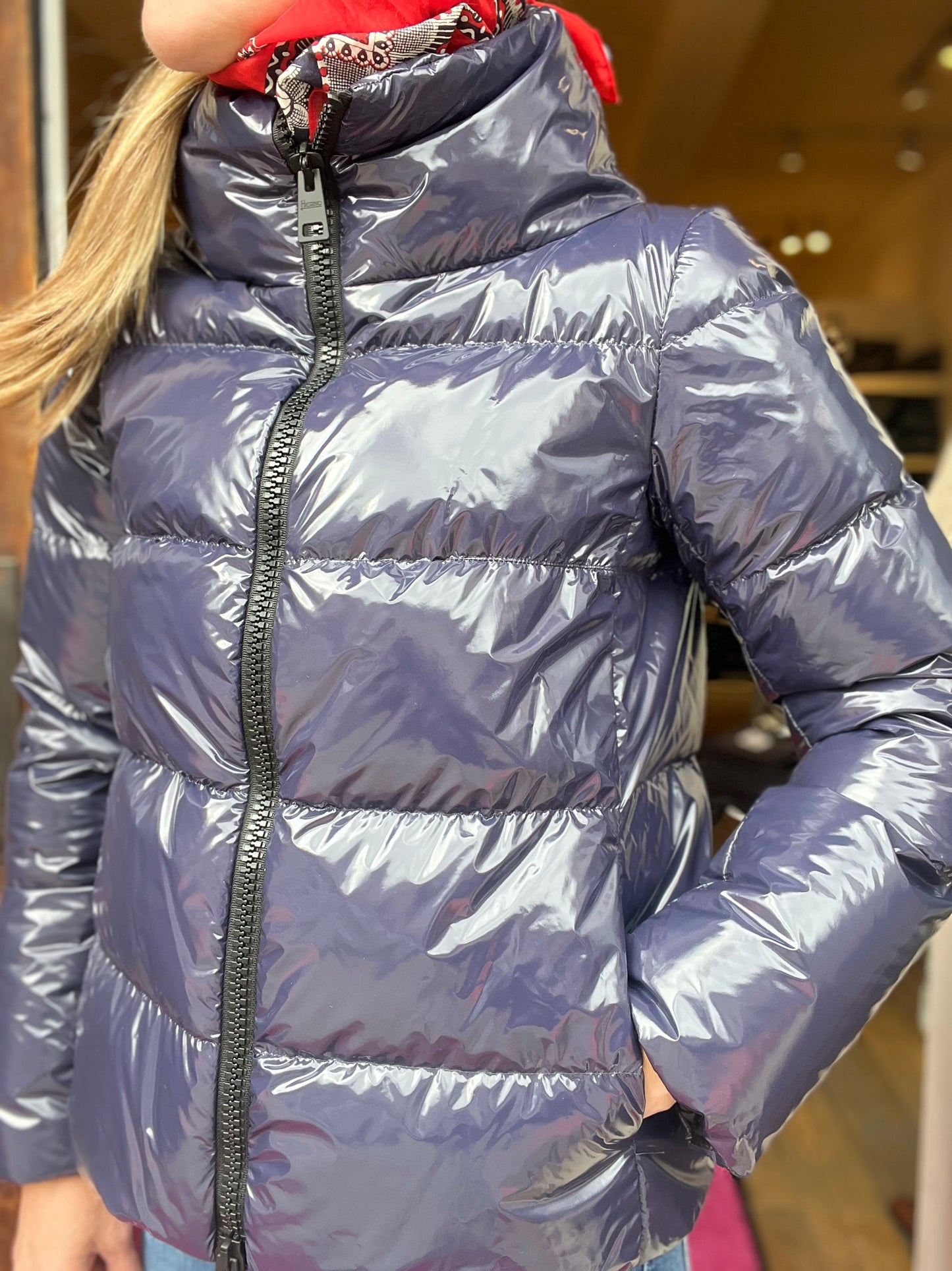 Herno Gloss Zipper Jacket