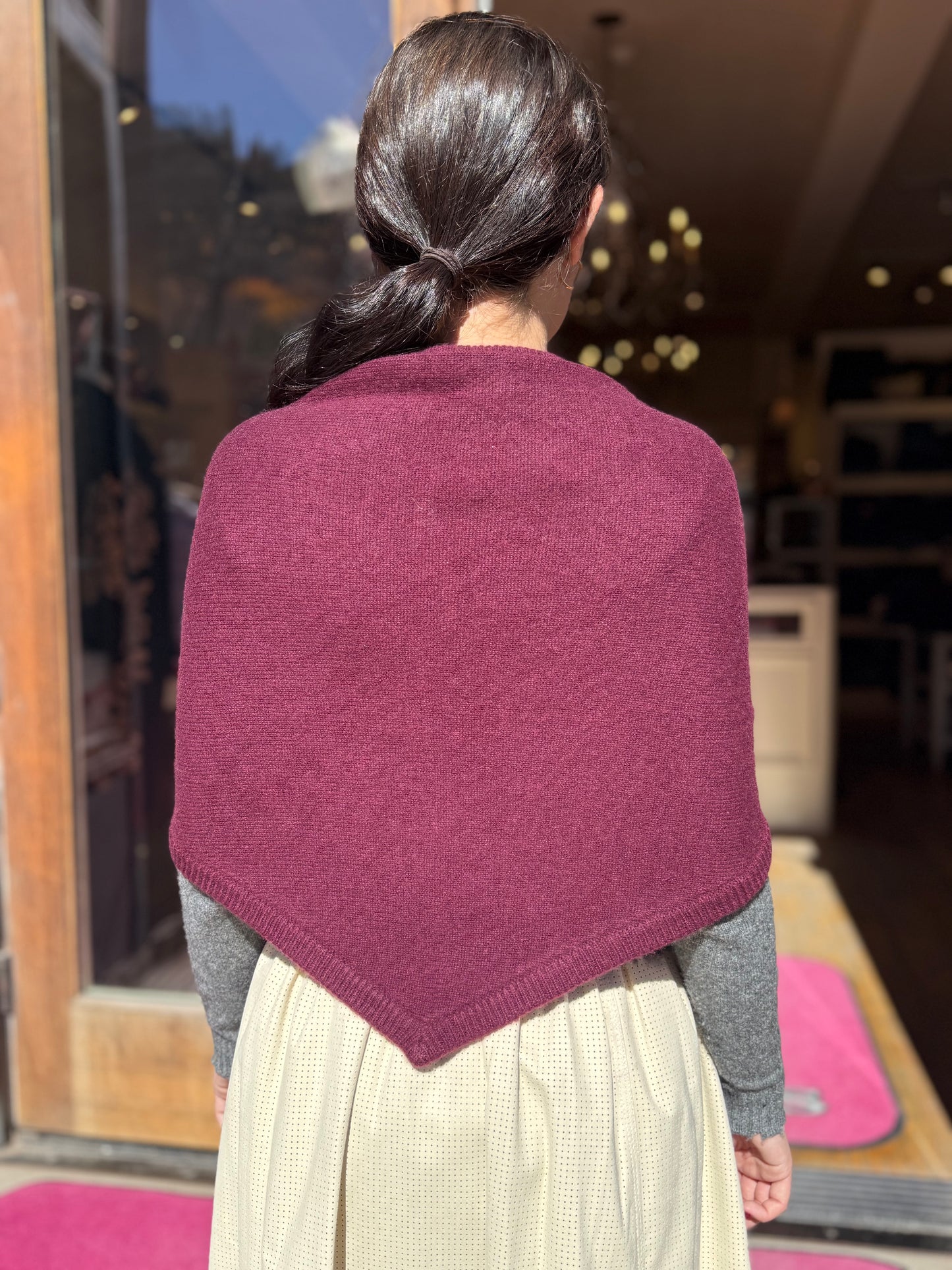 W+W Triangle Scarf
