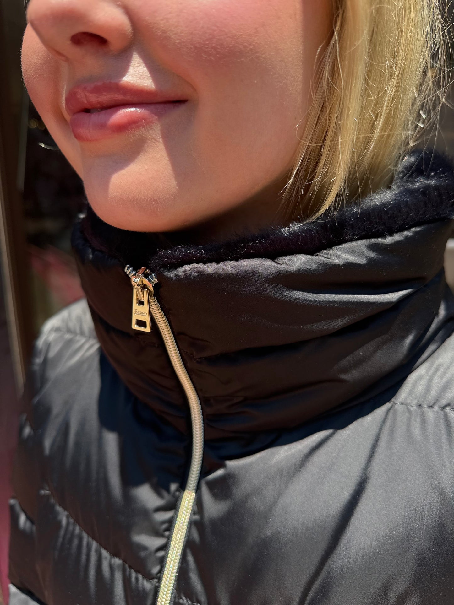 Herno Satin Faux Jacket