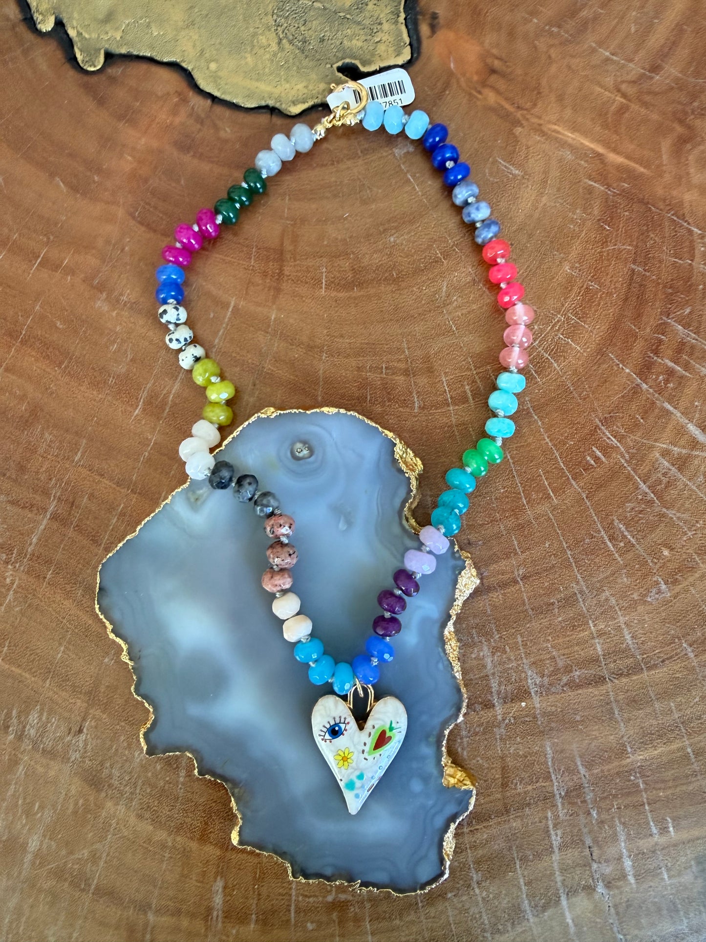 Gems by SJ Ditsy Heart Necklace