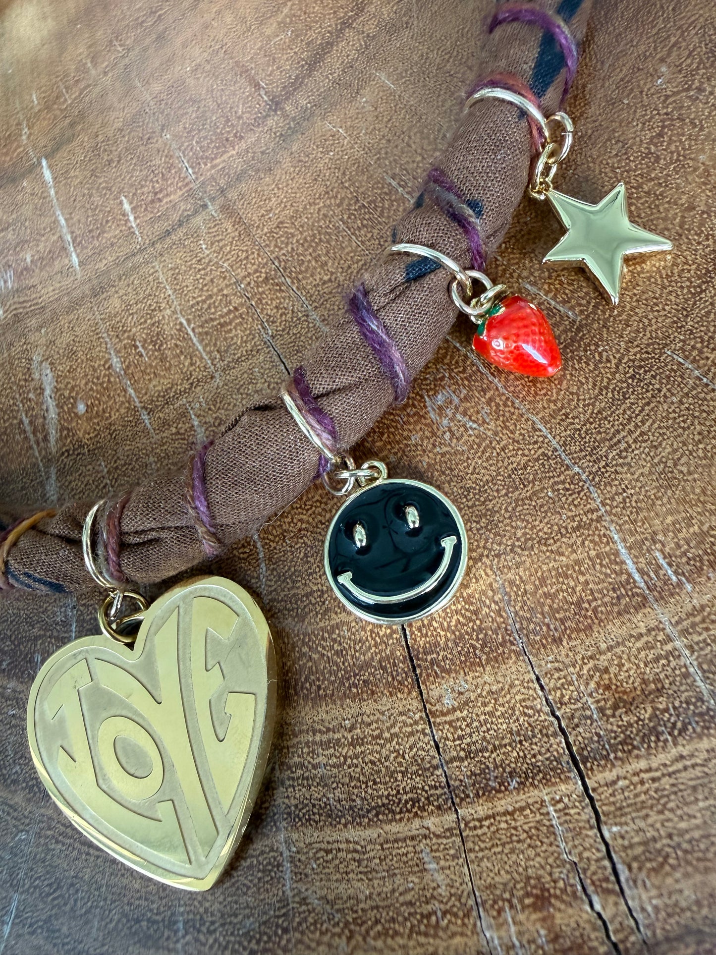 Bandana Moon Twisted Necklace