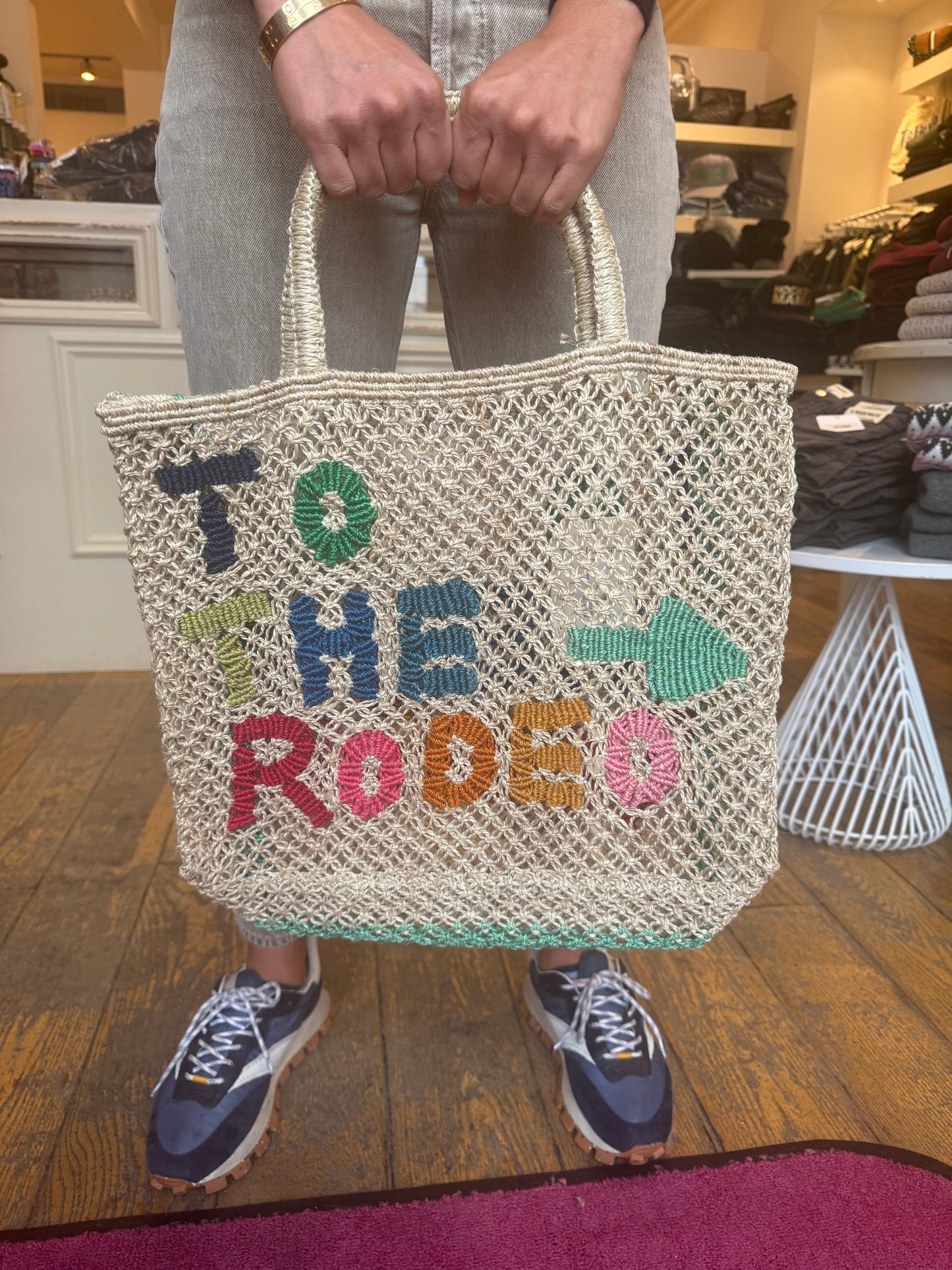 Jacksons "TO THE RODEO" Sm Tote