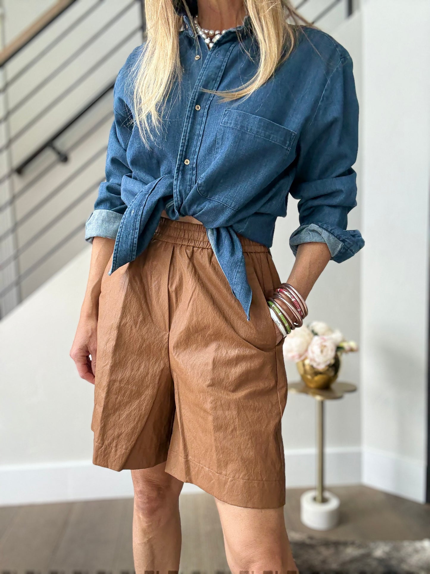 Nude Bermuda Short