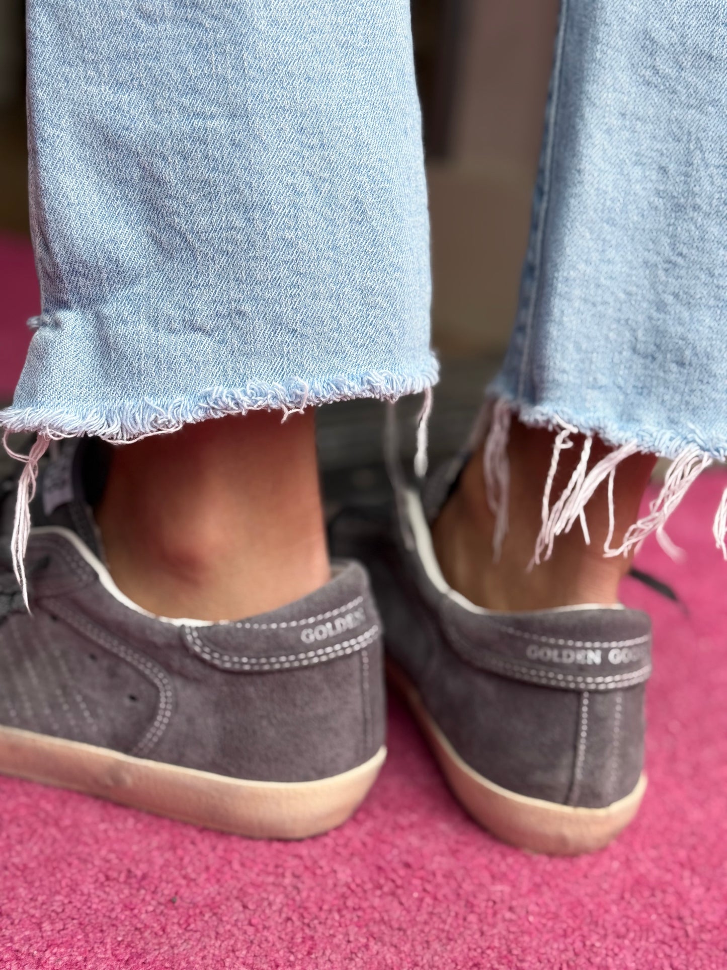 GG SuperStar Suede GlitterStar