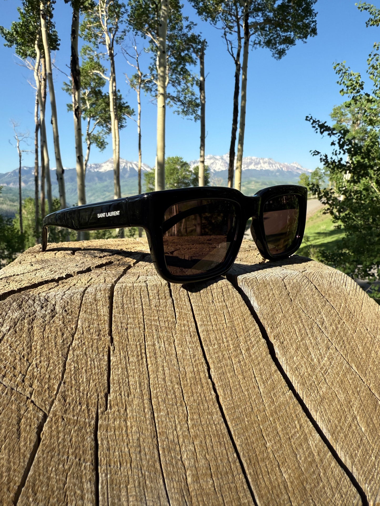 YSL Rectangle Sunglasees