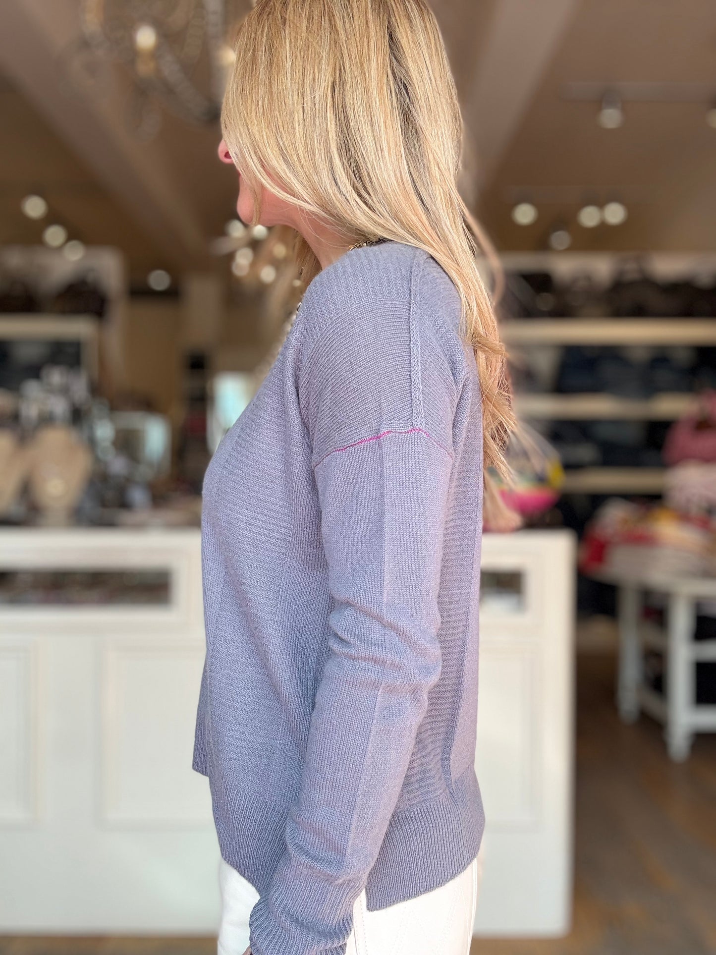 Paychi Guh V Neck Sweater