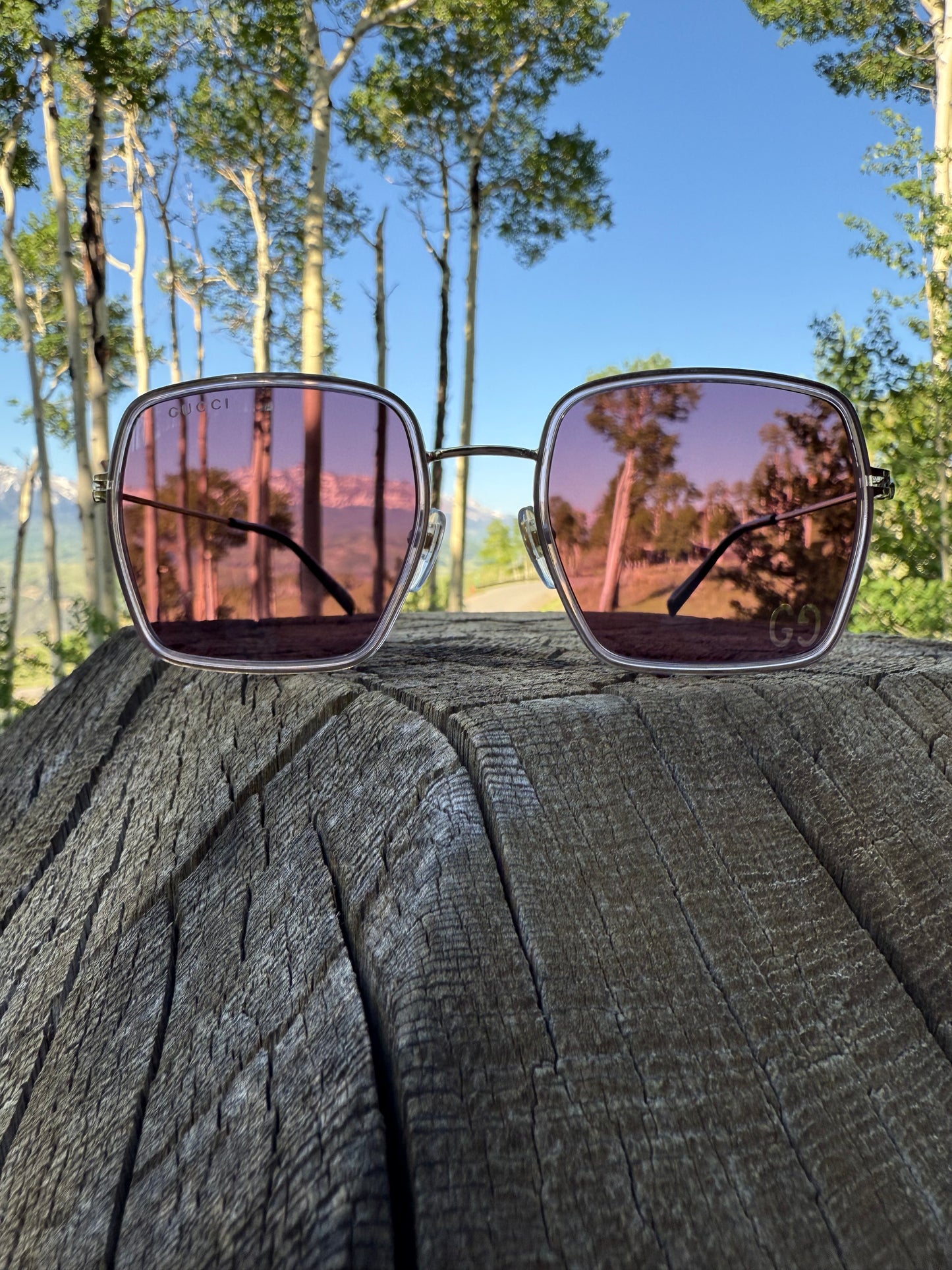 Gucci Square Sunglasses
