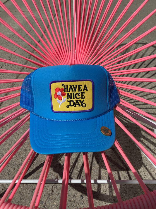 Be Hippy Have A Nice Day Hat