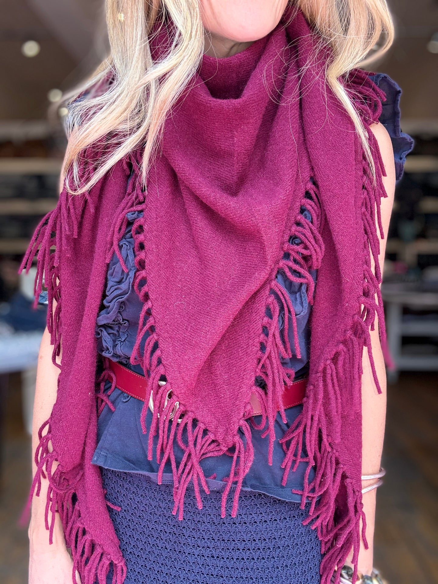 MR Fringe Shawl