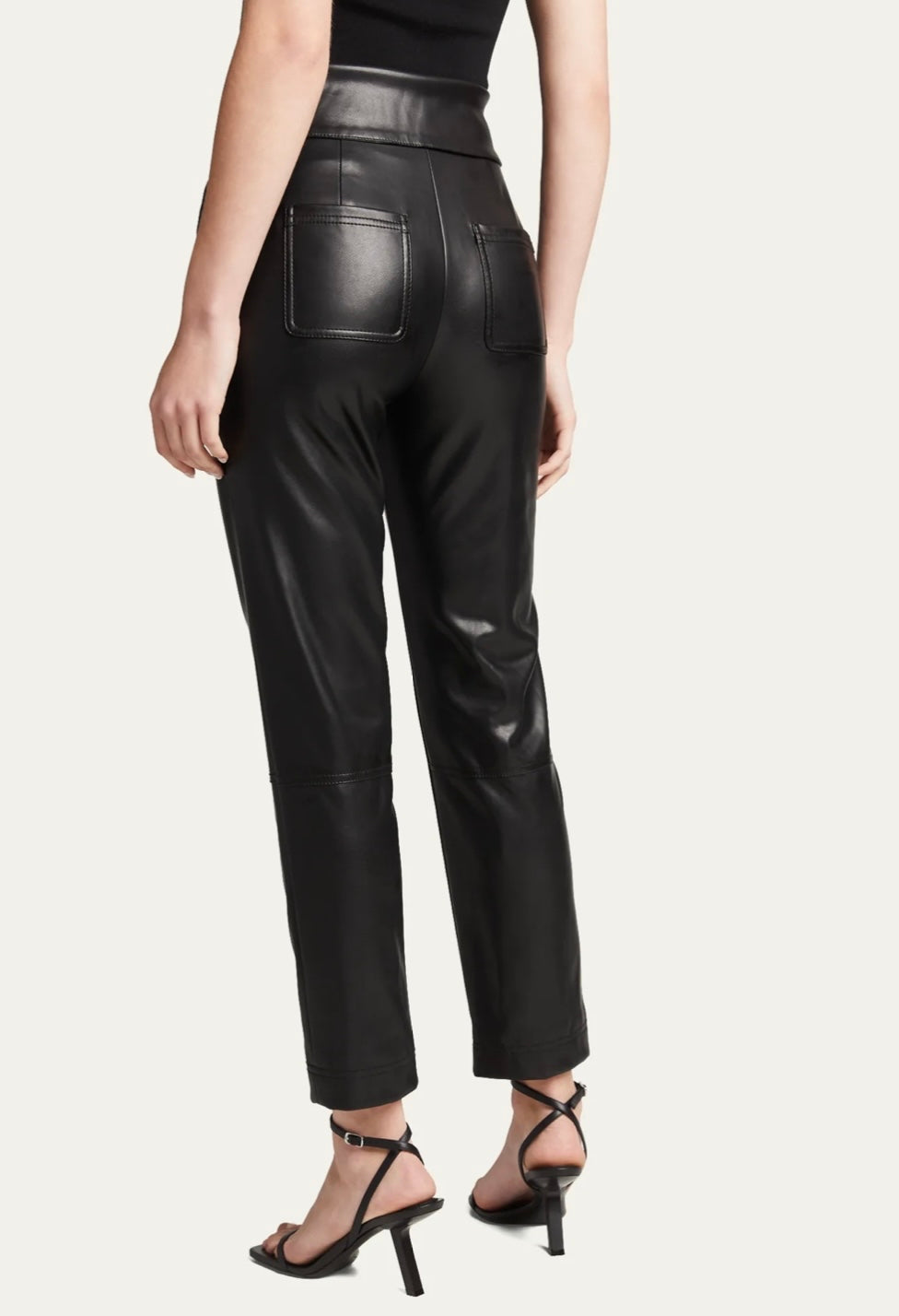 Jonathan Simkhai Tessa Vegan Leather Pant