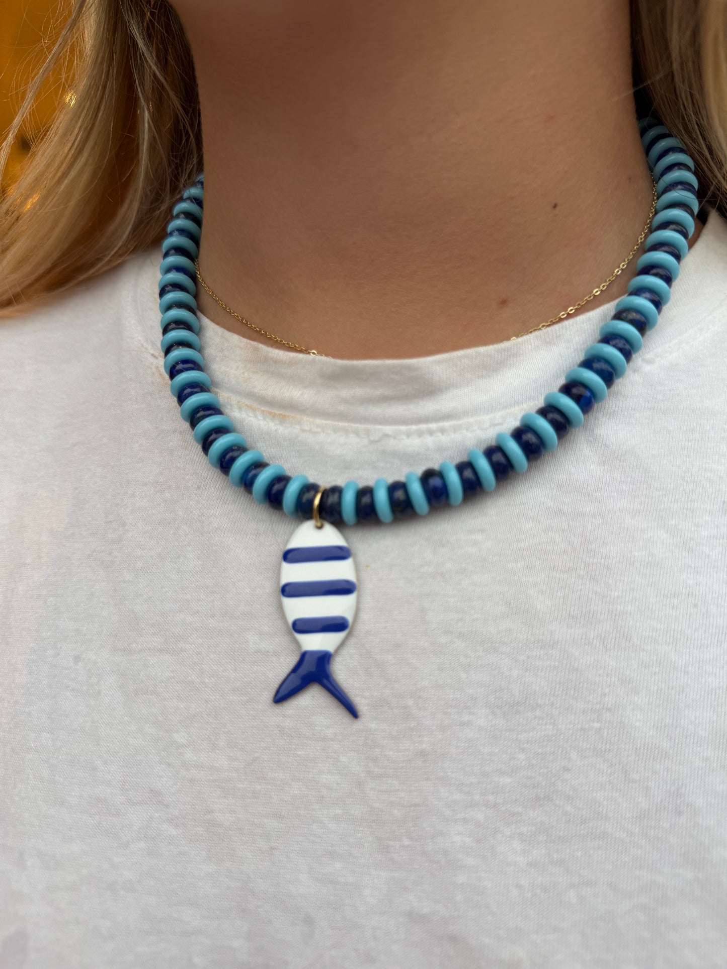 Cristina V Fish Necklace