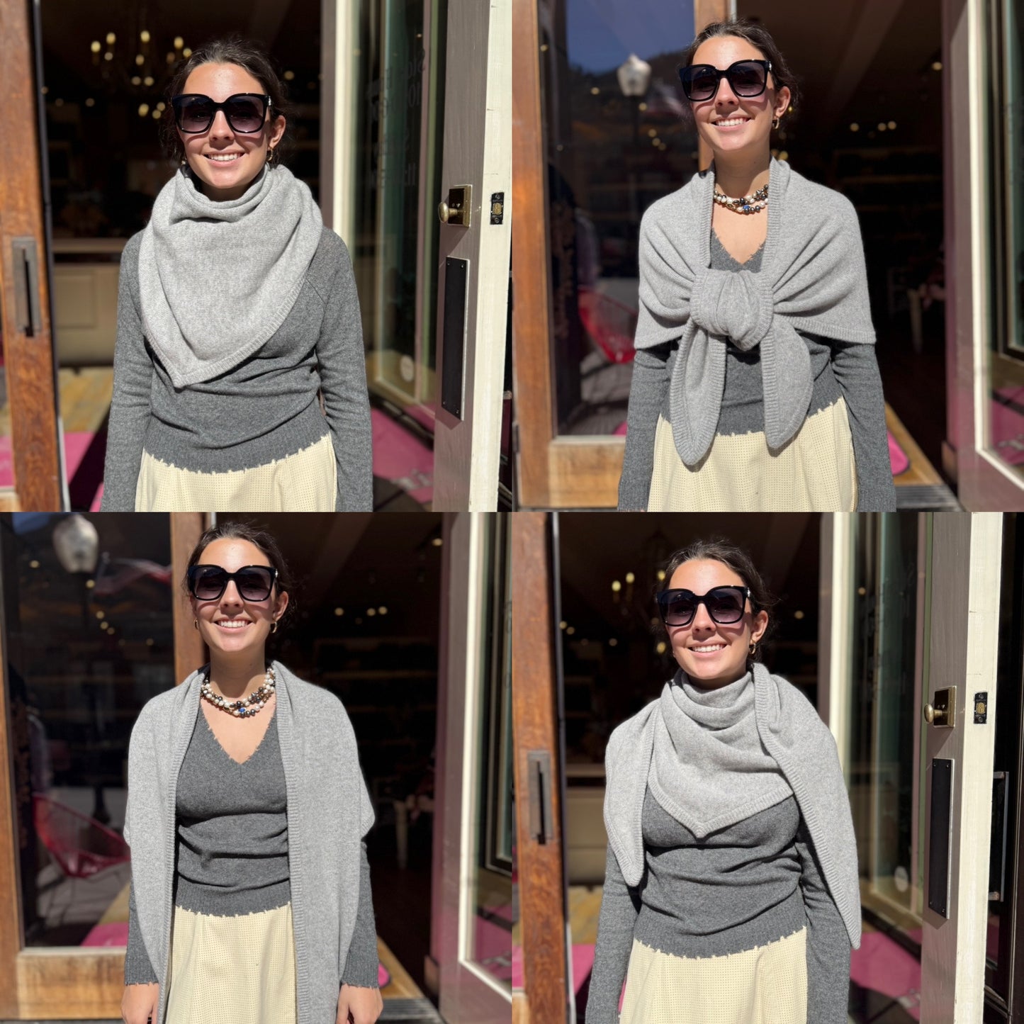 W+W Triangle Scarf