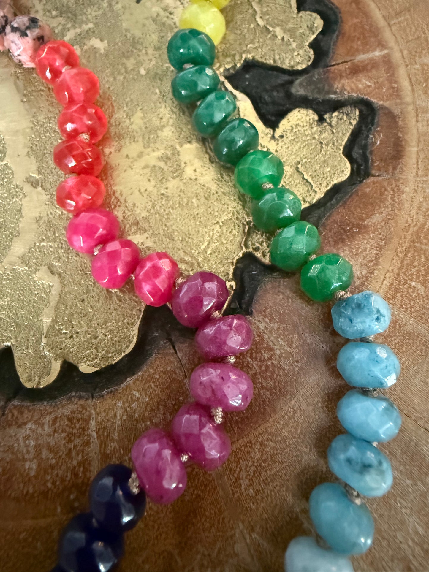 Gems by SJ Colorful Bead Necklace