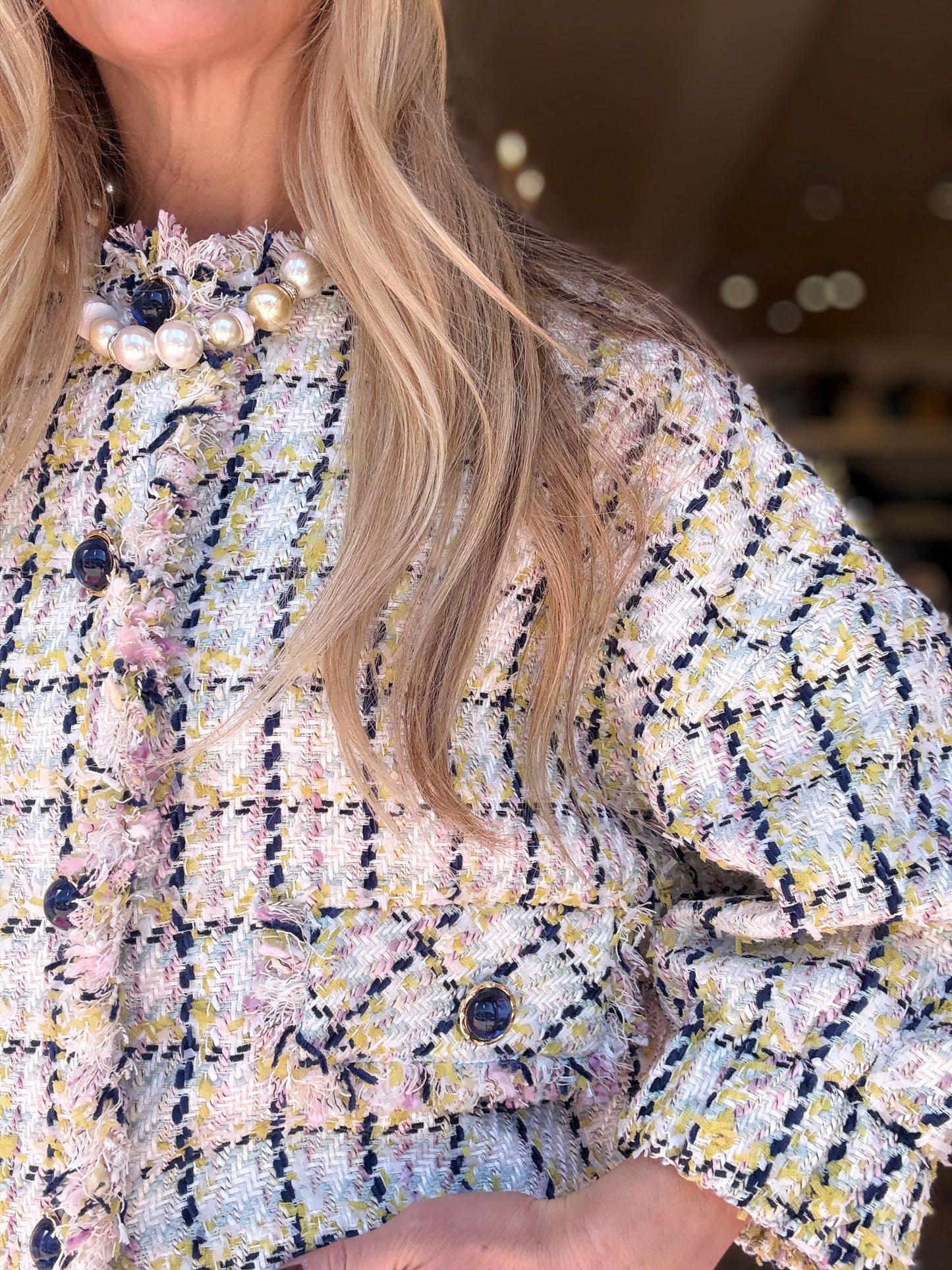 Essentiel Tweed Blazer