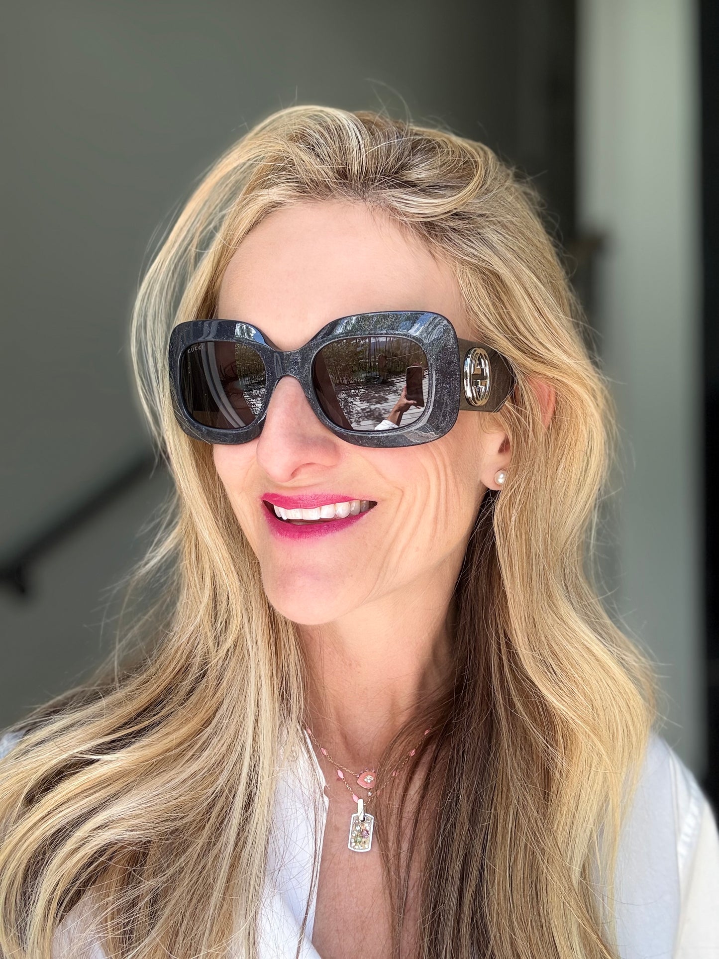 GG Grey Sparkle Sunglasses