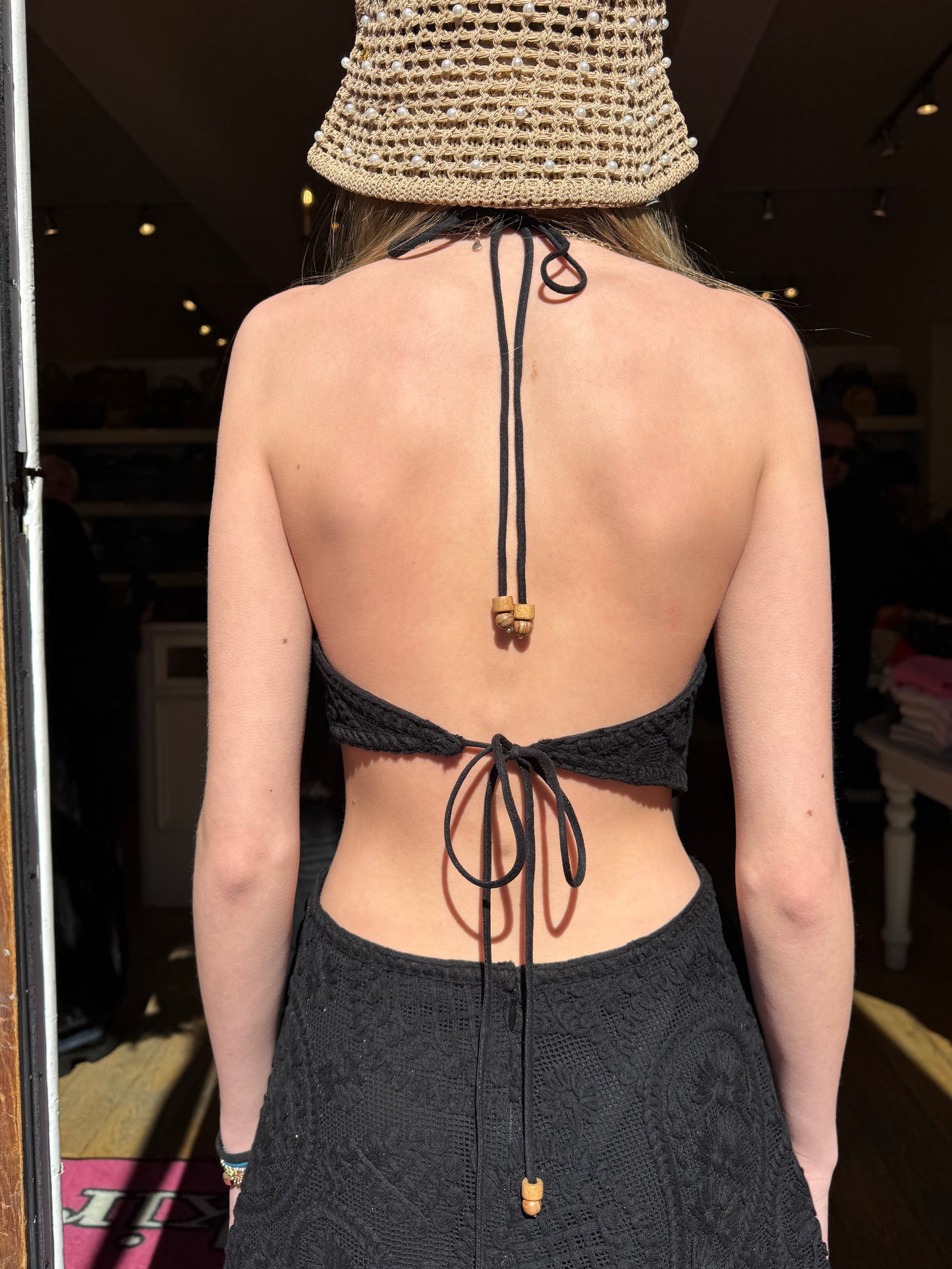 Sabina Denise Crochet Dress