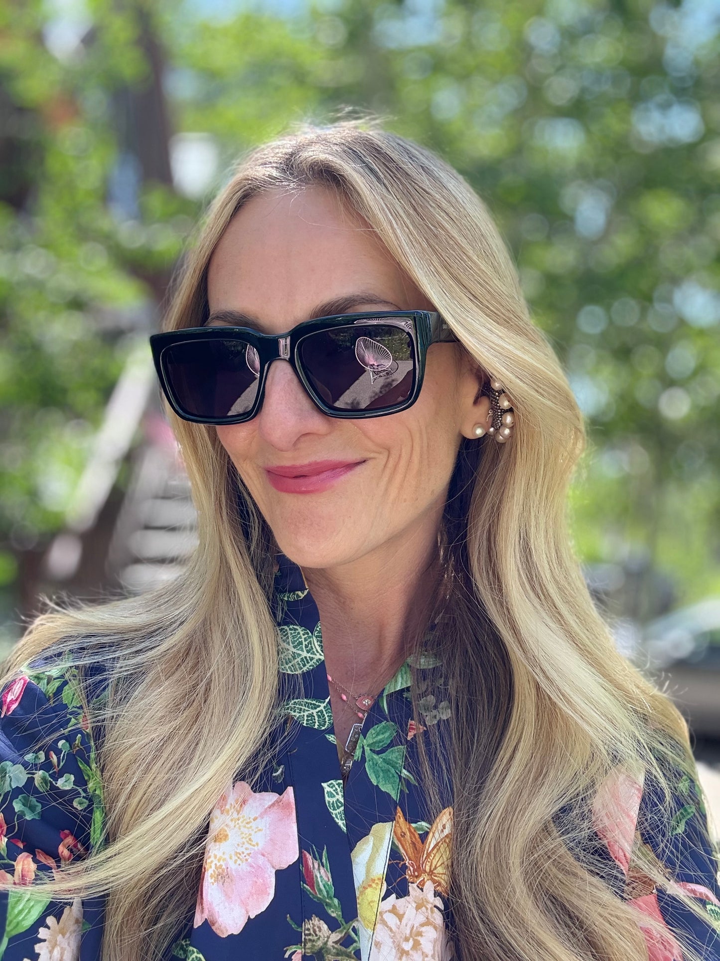 YSL Rectangle Sunglasees