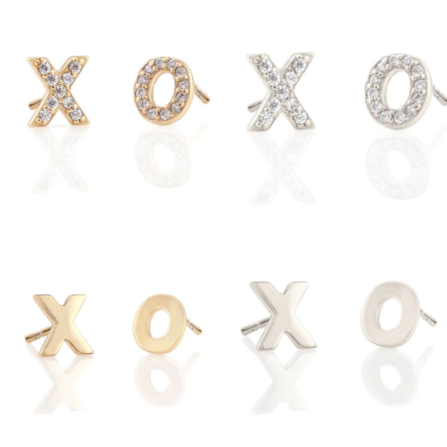 Kris Nations XOXO Stud Earrings