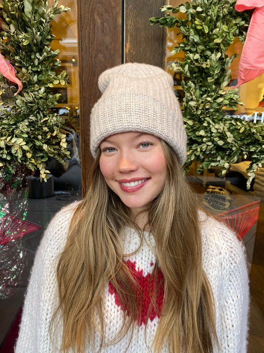 W+W Marled Luxe Beanie