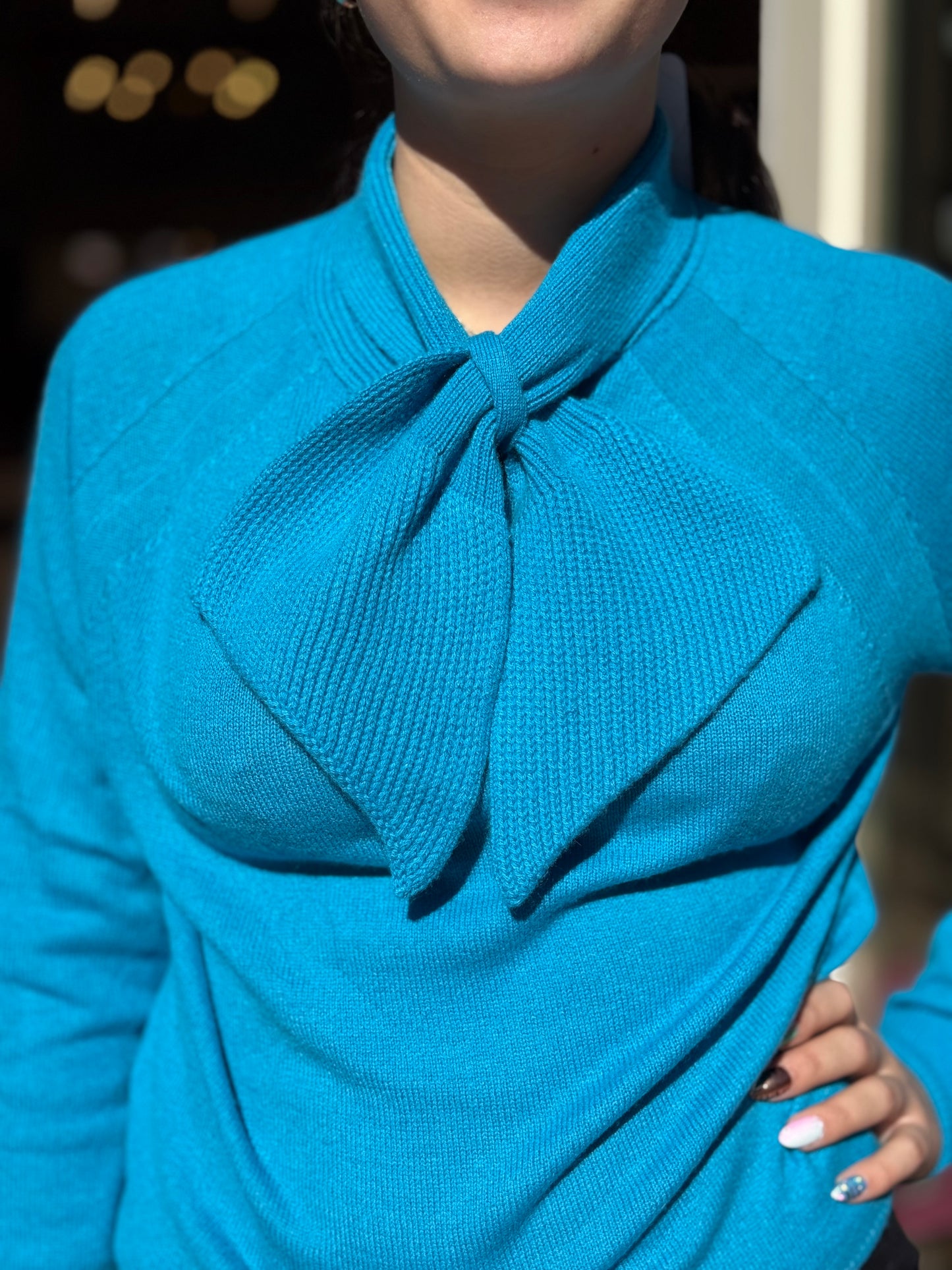 Essentiel Neck Tie Sweater